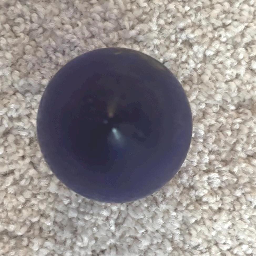Vintage Cobalt Blue Glass Bulb Cup Replacement for Musical Note Wall Hanging Lover Antiques and Vintage