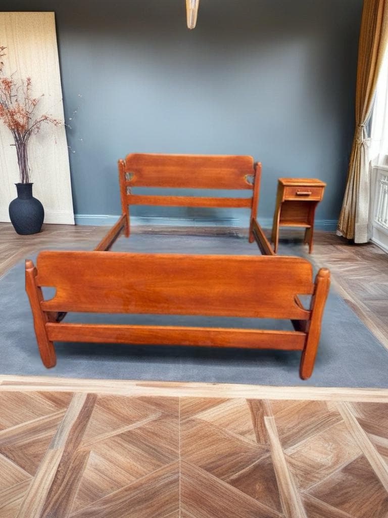 Cushman Colonial Creations Peter Schuyler Double Bed No. 4-153D Lover Antiques and Vintage