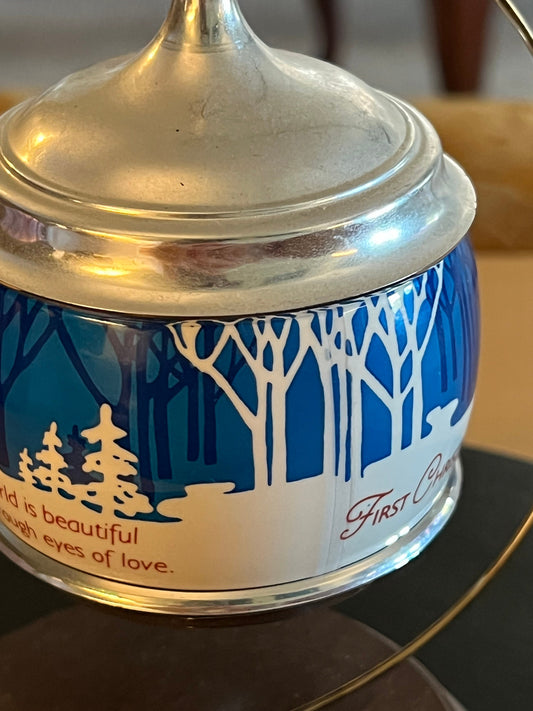 Vintage Hallmark 'First Christmas Together' Ornament, 1983
