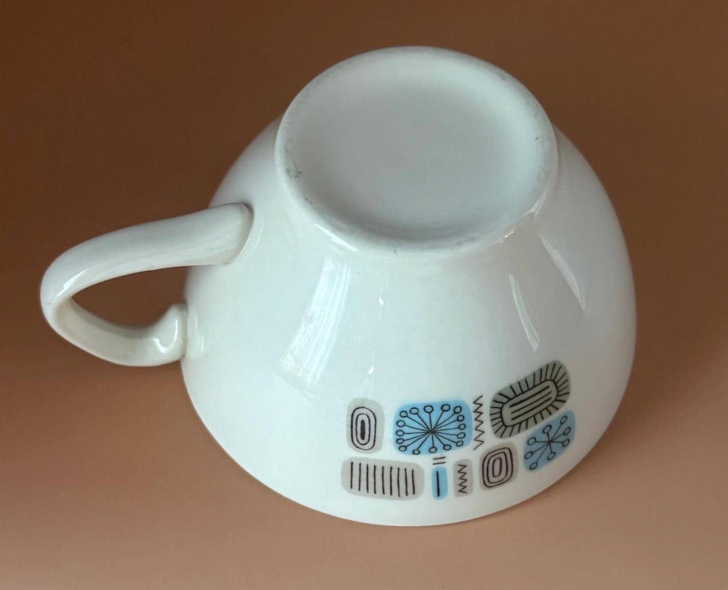 Vintage Canonsburg Pottery Coffee Cup Tea Cup Temporama Design Lover Antiques and Vintage