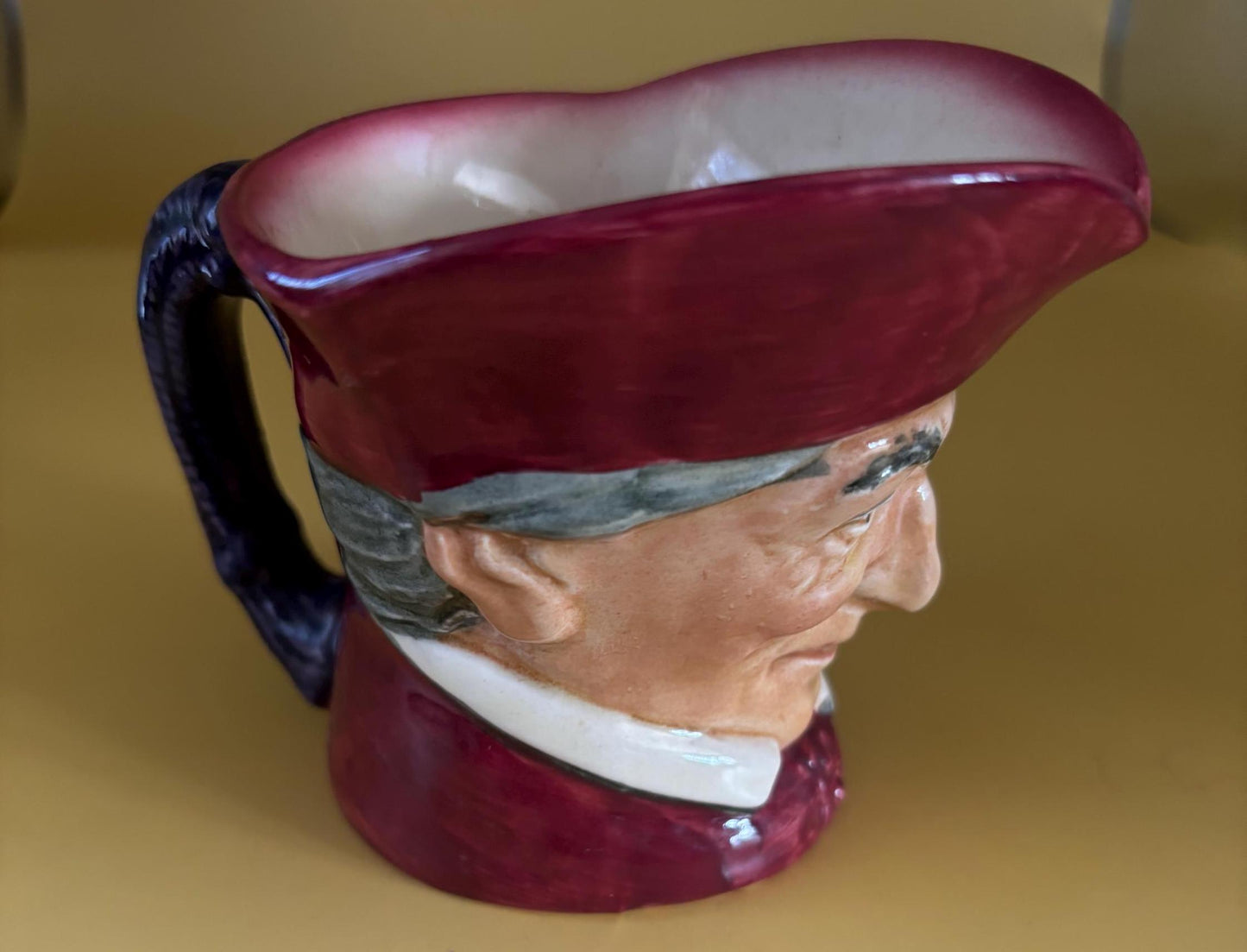 Vintage Royal Doulton The Cardinal Toby Mug Made in England United Kingdom Number 19 Lover Antiques and Vintage