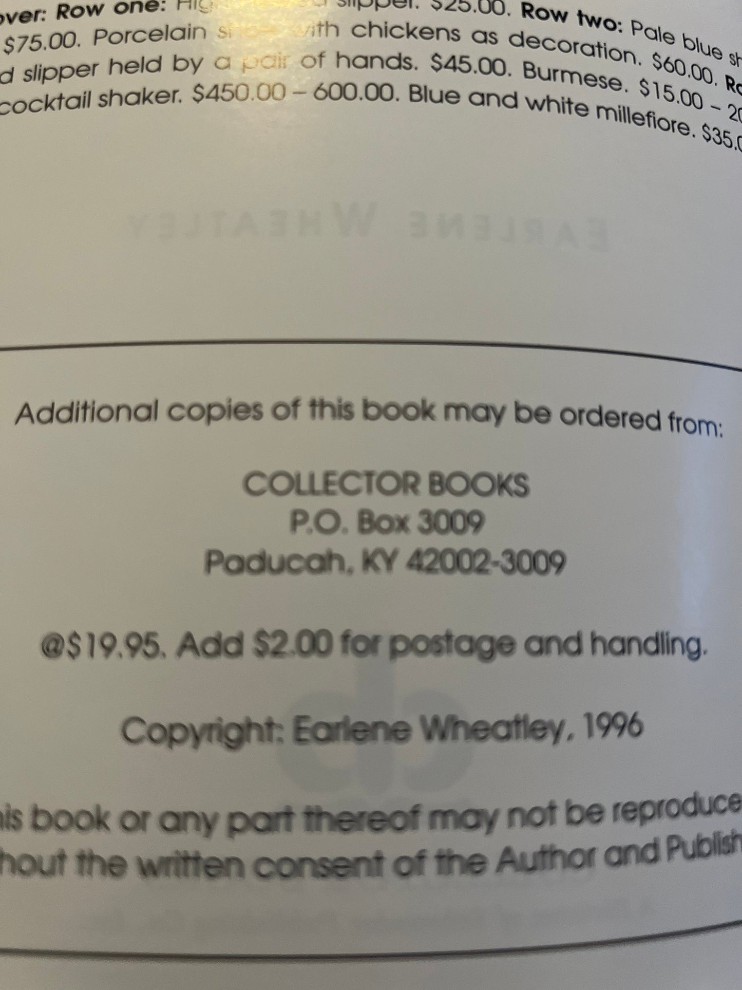 Collectible Glass Shoes Identification & Value Guide Book