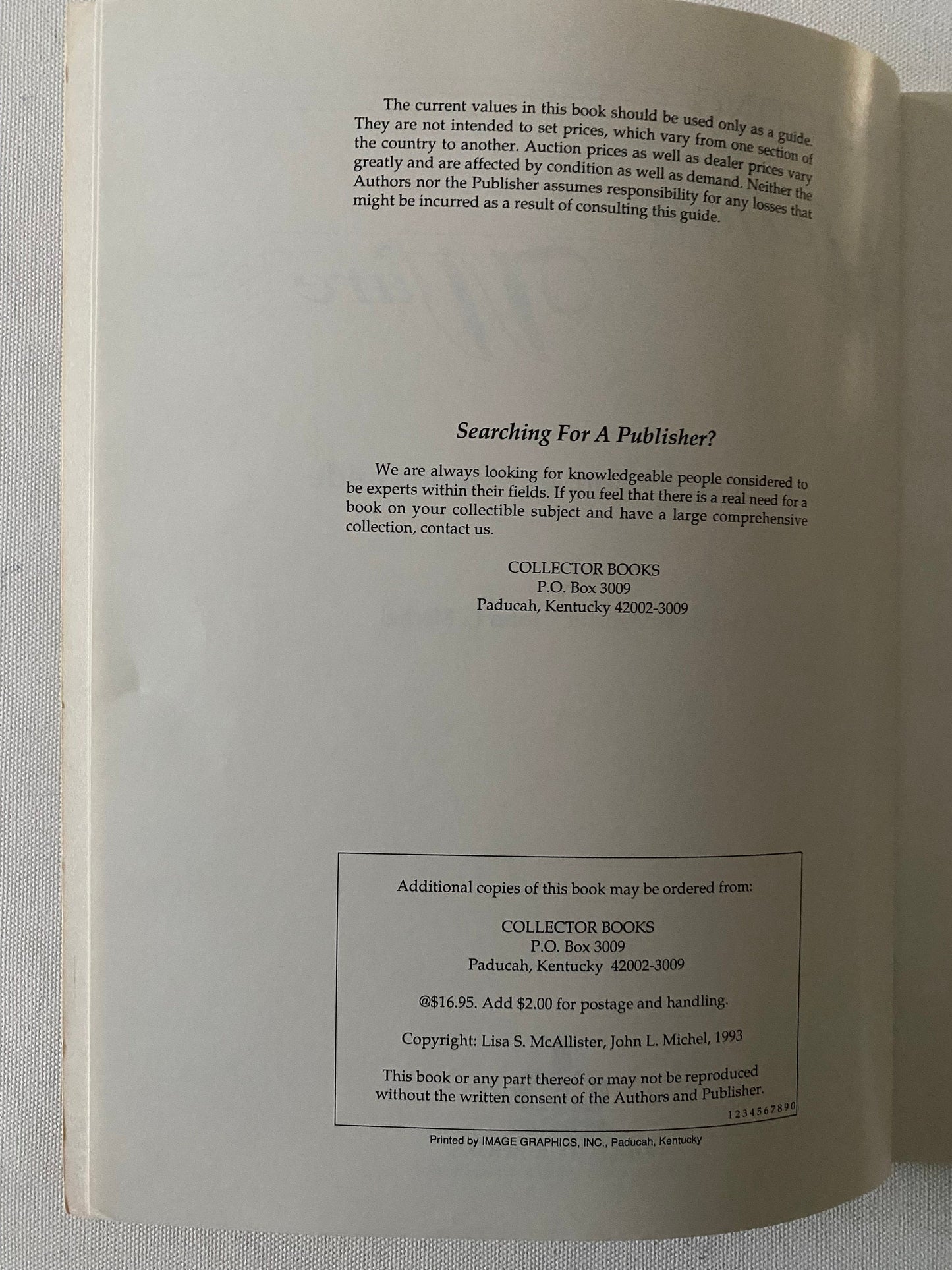 Collecting Yellow Ware: An Identification Guide Book