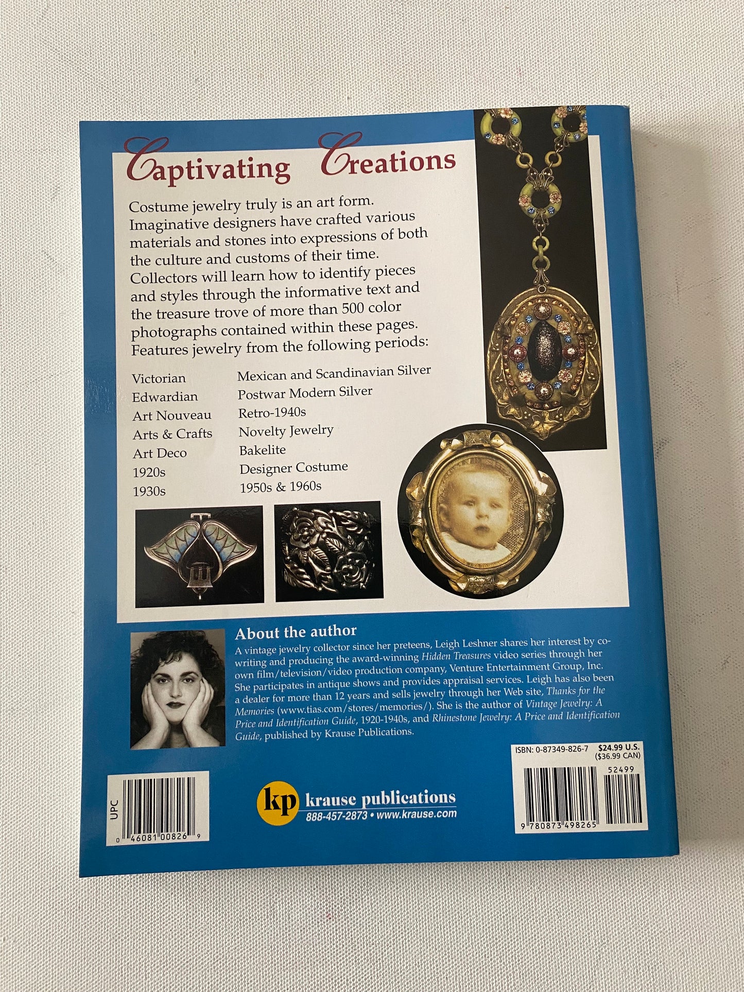 Costume Jewelry Identification & Price Guide Book: Victorian to 1960s