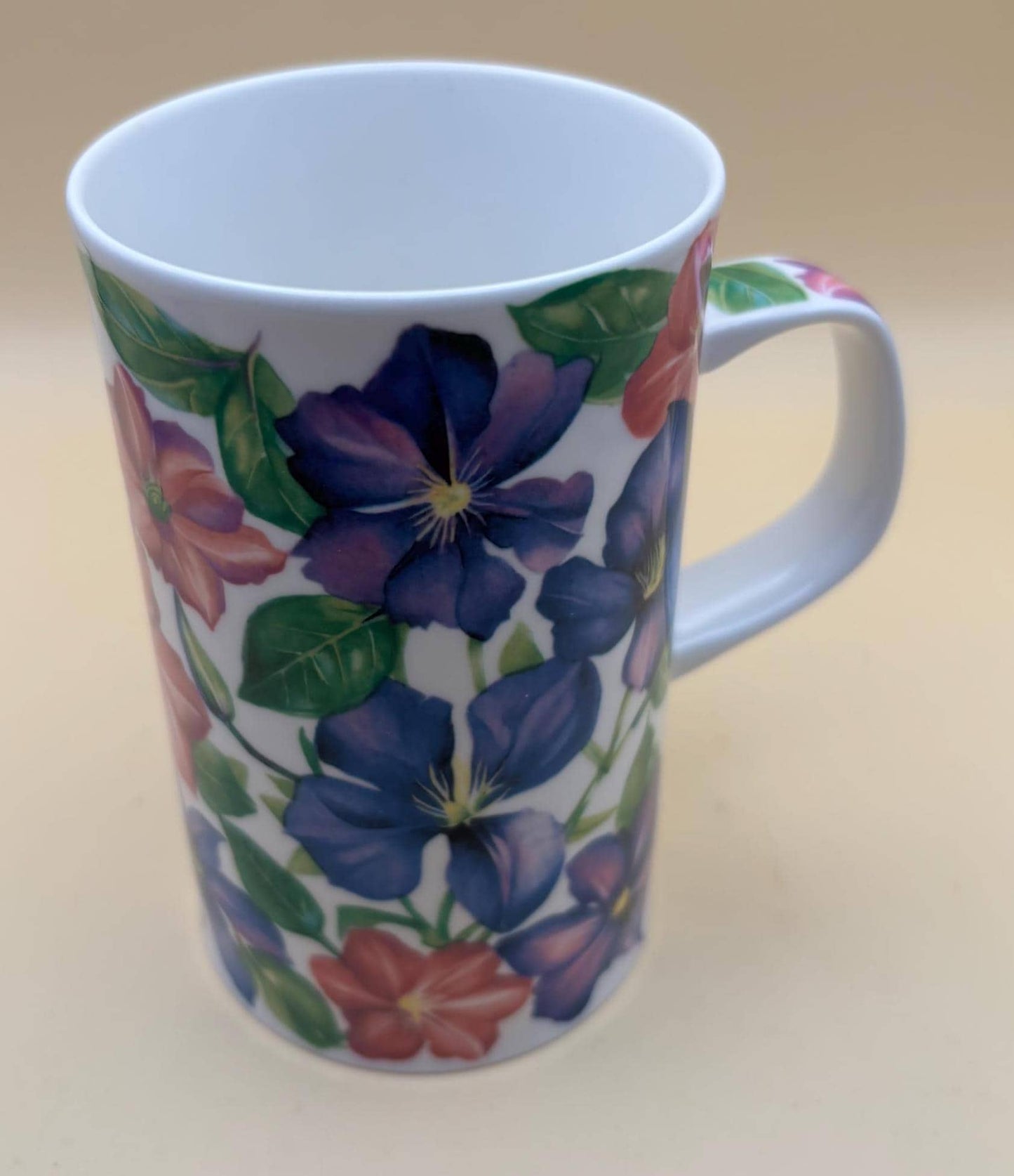 Vintage Tavistock Designed by Helen Sanford Dunoon Fine Bone China Floral Cup Made in England Lover Antiques and Vintage