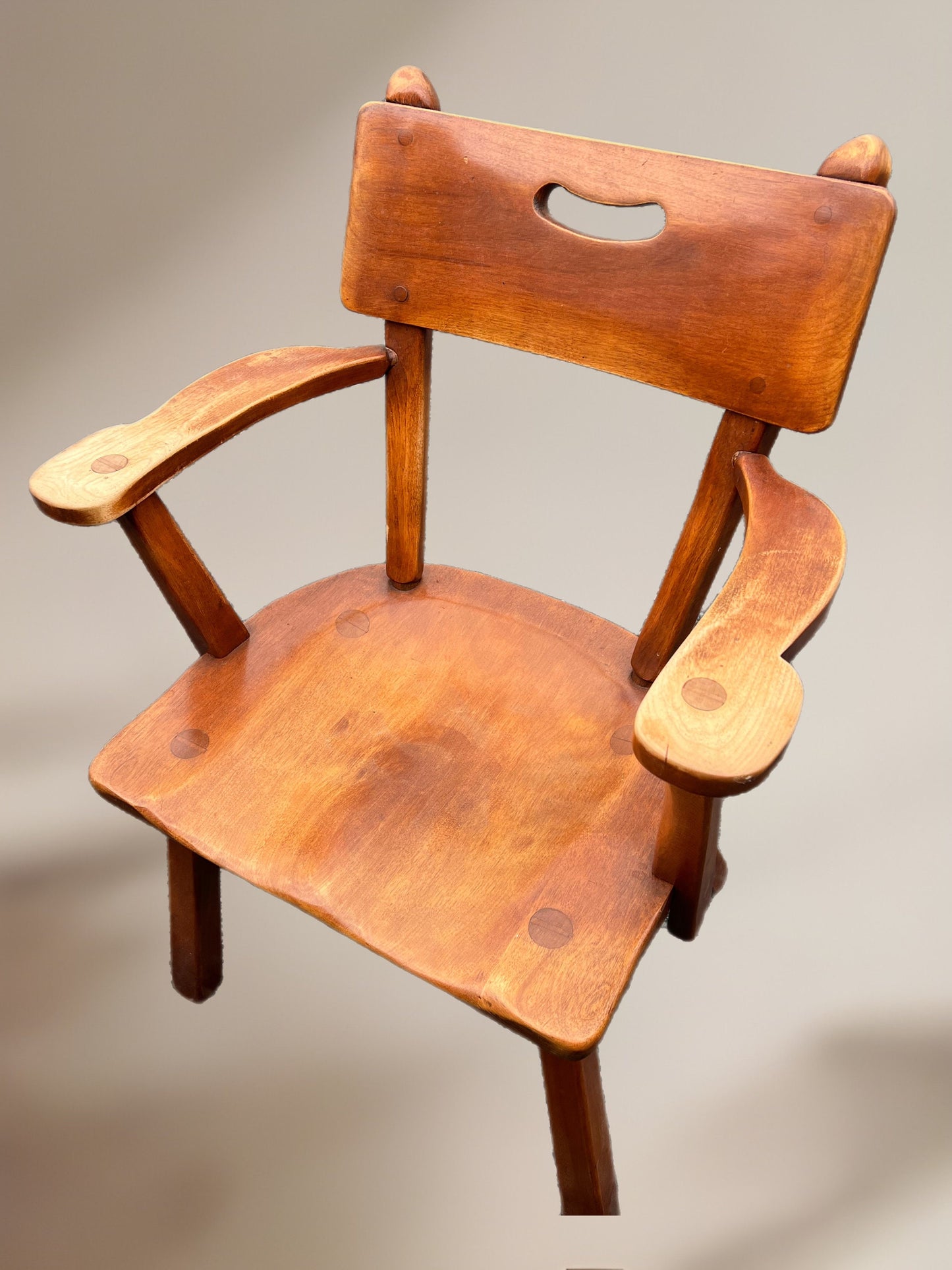 Cushman Colonial Malden Armchair No. 4-24A - 1930s Vintage Rustic Chair