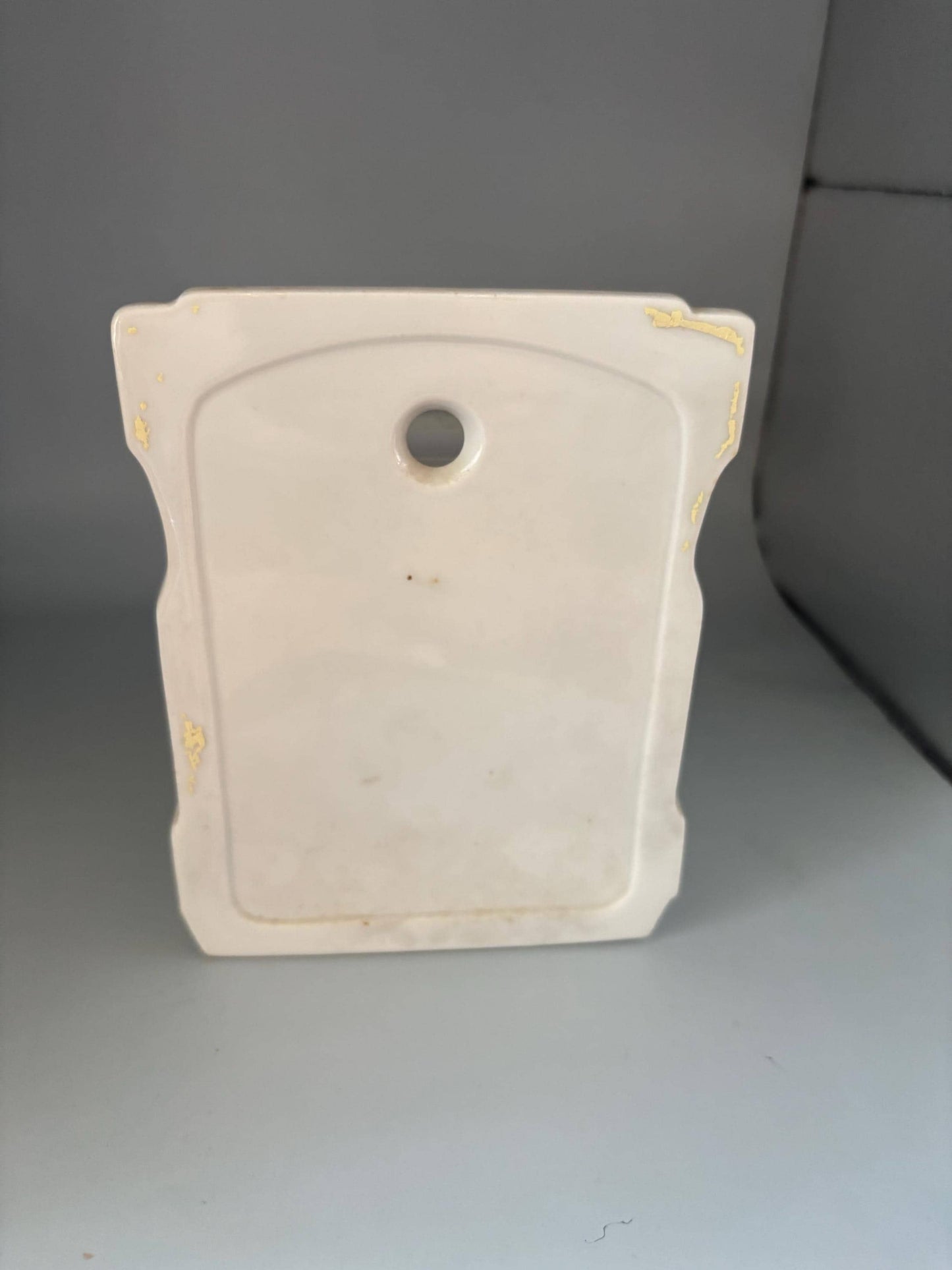 Mepoco Germany Lusterware Salt Box, Lover Antiques and Vintage