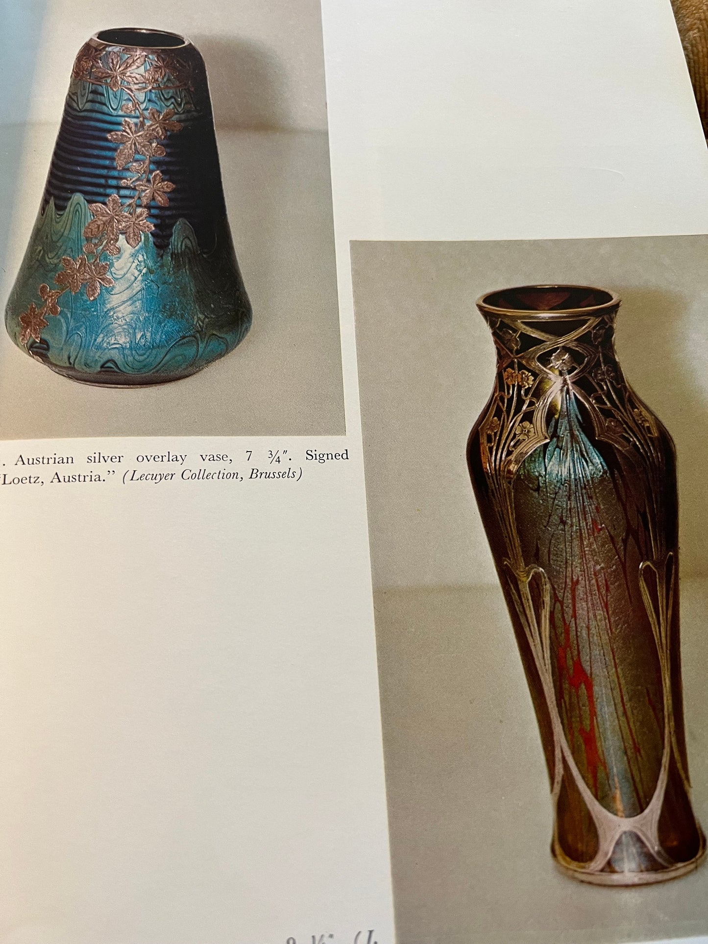 Vintage Carved European Art Glass Book by Ray & Lee Grover