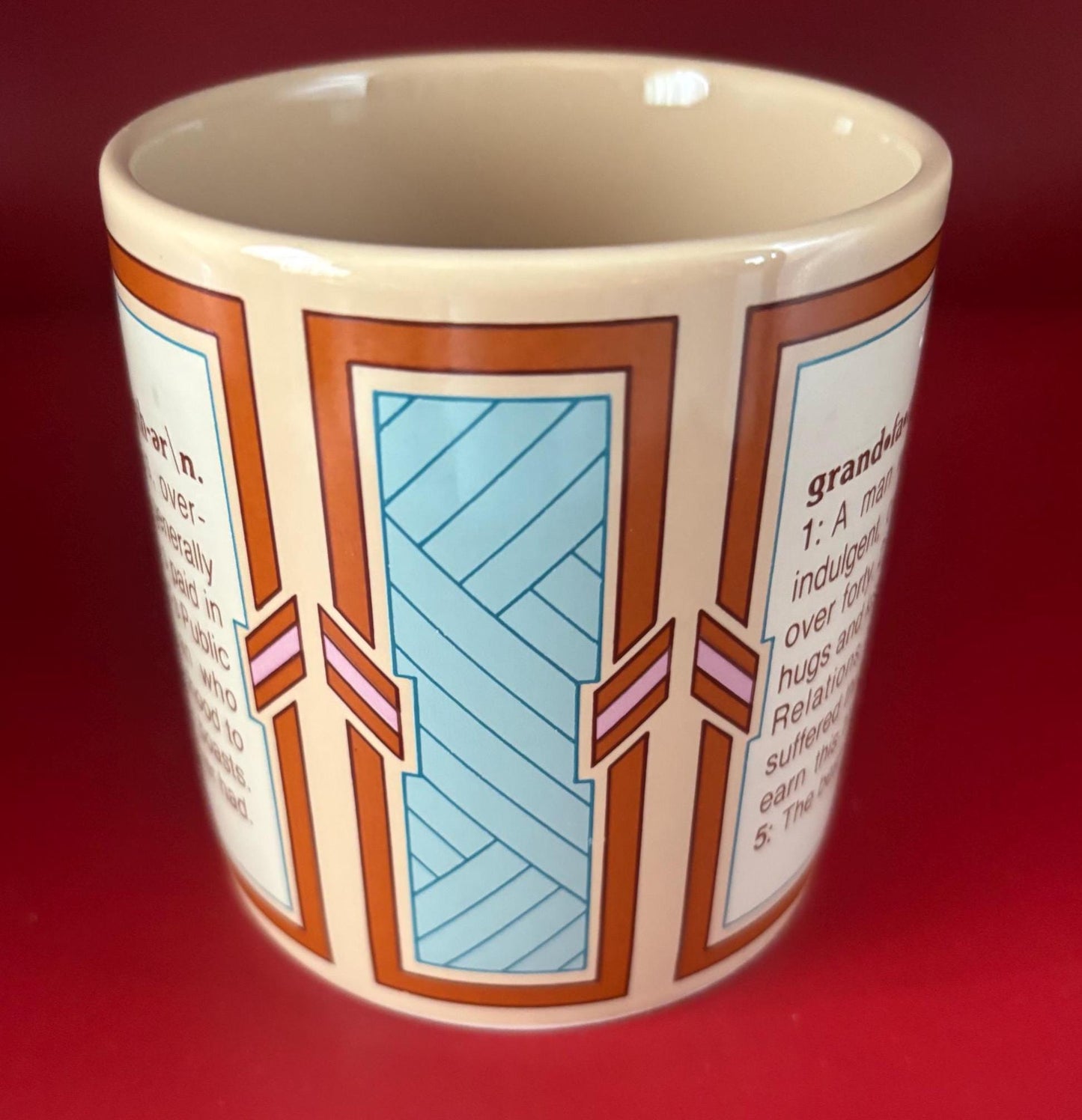 Grandpa Mug, Grandfather Cup, What is a Grandpa, Lover Antiques and Vintage