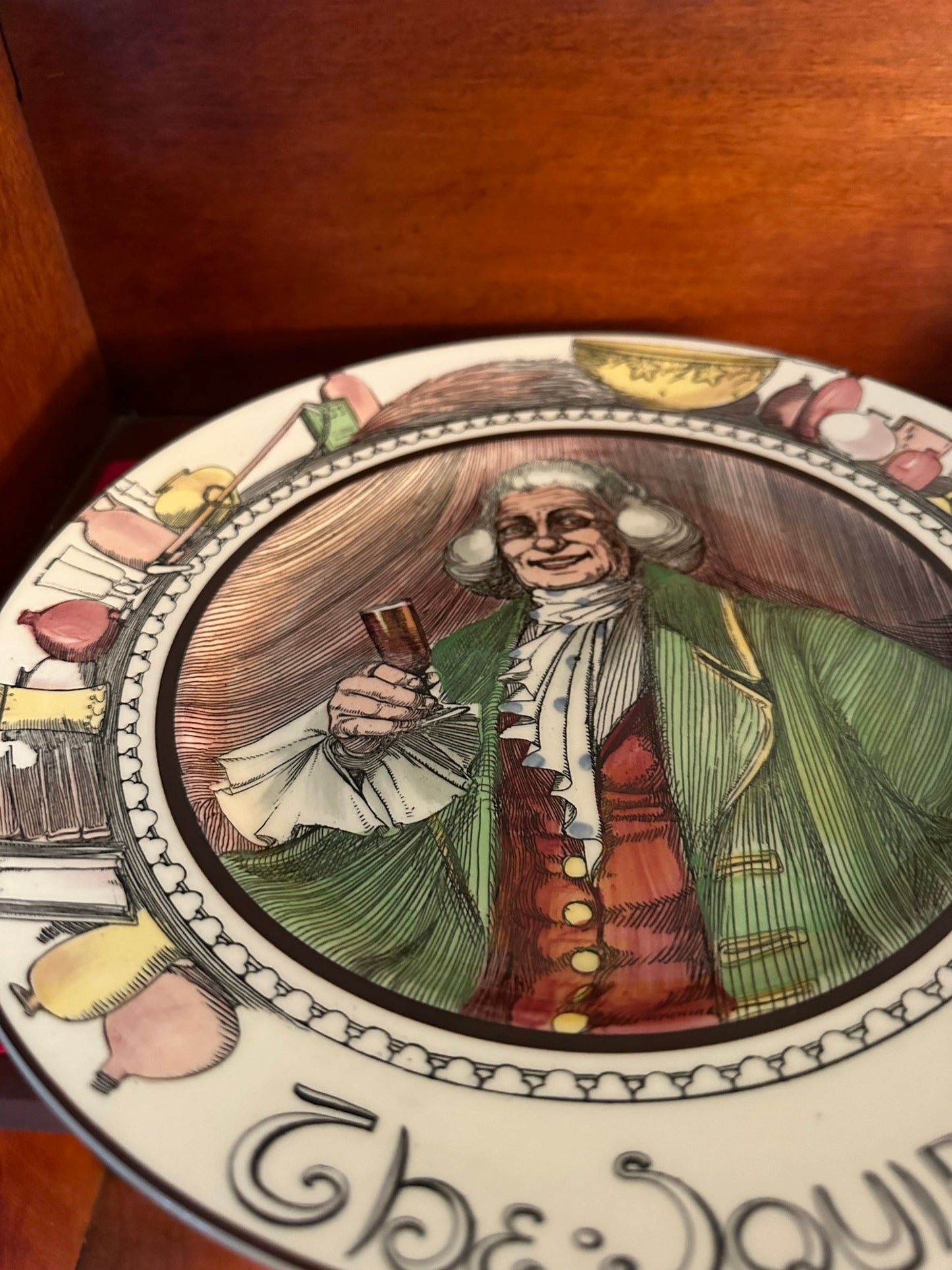 Vintage Royal Doulton Collector Plate: The Squire, George Washington