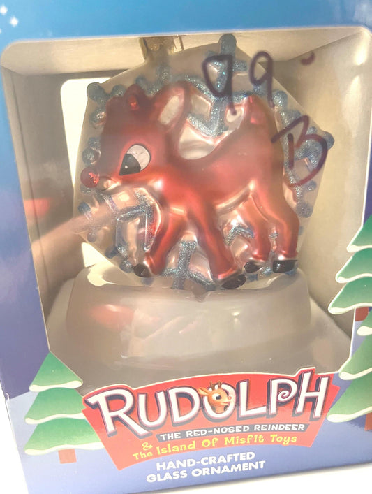 Vintage Rudolph Ornament: Brass Key Collection, Made in USA
