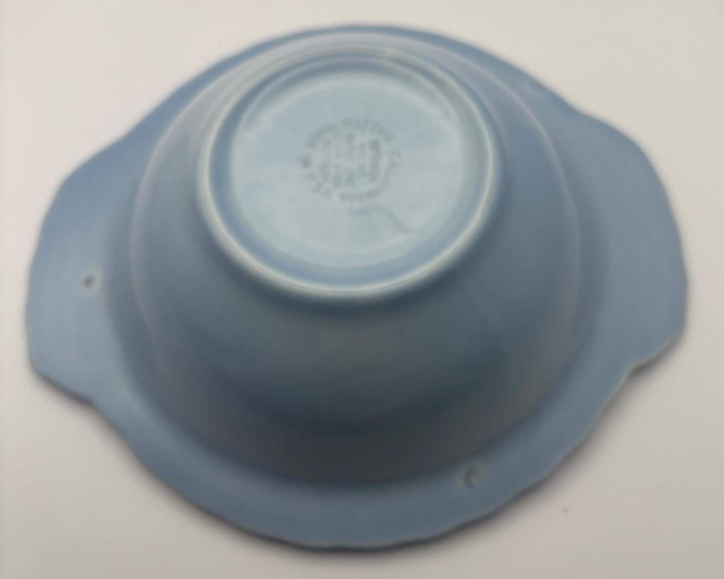 Vernon Kilns Native California Blue Bowl, Melinda Dinnerware Line, Lover Antiques and Vintage