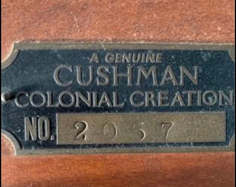 Vintage Cushman Colonial Creations Molly Stark 3 drawer dresser No.2053 & matching mirror No. 2057 Lover Antiques and Vintage