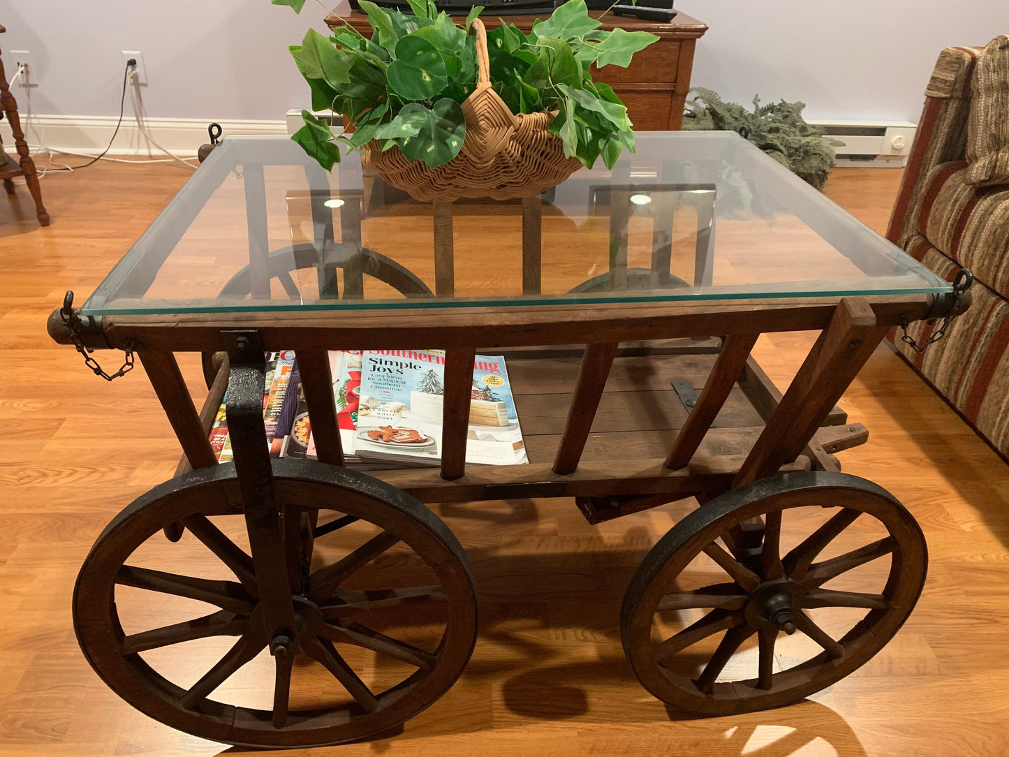 Antique Victorian Oak Desk Vanity Sewing Machine with Jones Cast Iron Bottom Entryway Lover Antiques and Vintage