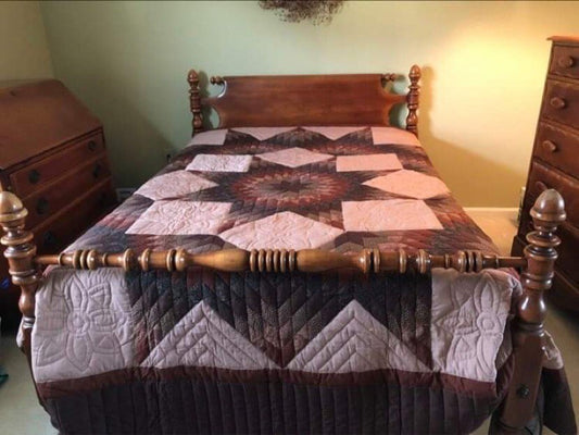 Cushman Colonial Creations Captain John Norton Double Bed No. 6130D furniture