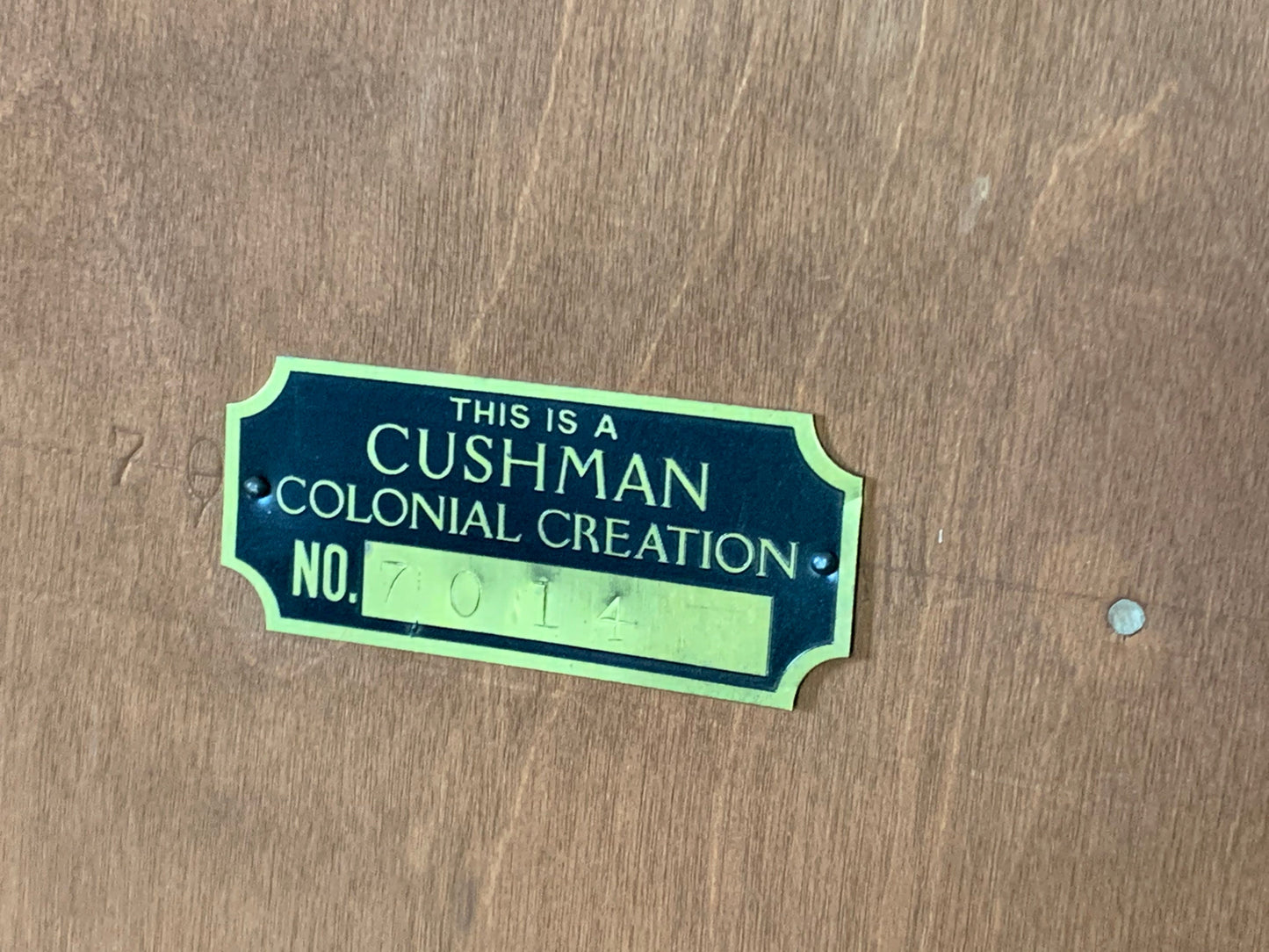 Cushman Colonial Creations Farmhouse Server No. 7012 & Farmhouse China Cabinet Closet No. 7014 Lover Antiques and Vintage
