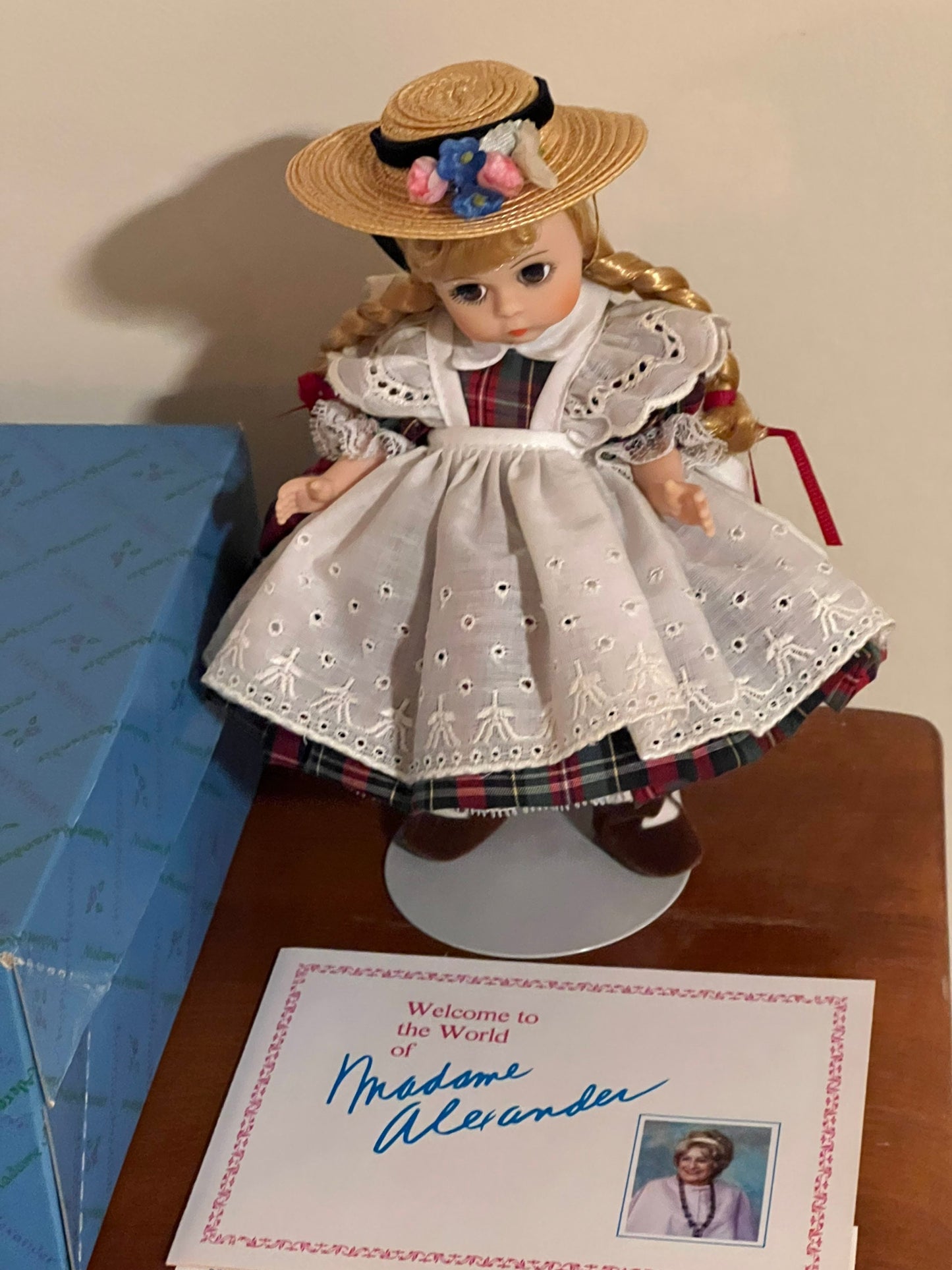 Madame Alexander McGuffy Ana Doll #496 8” tall like new condition with original box Lover Antiques and Vintage