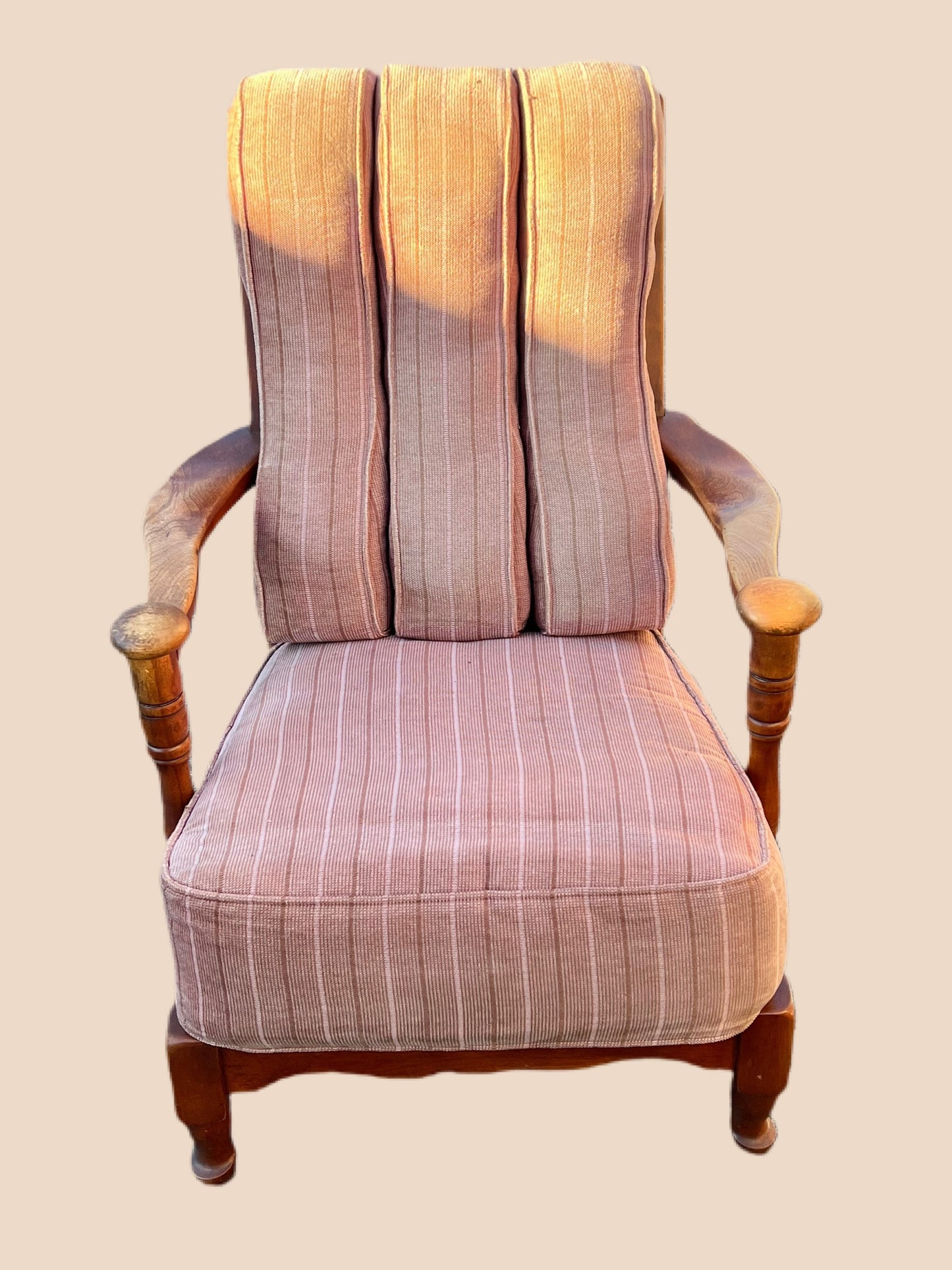 Cushman Colonial Creations Ethan Allen Pipe Back Chair No. 0180 Vintage Paddle Arm Furniture Lover Antiques and Vintage