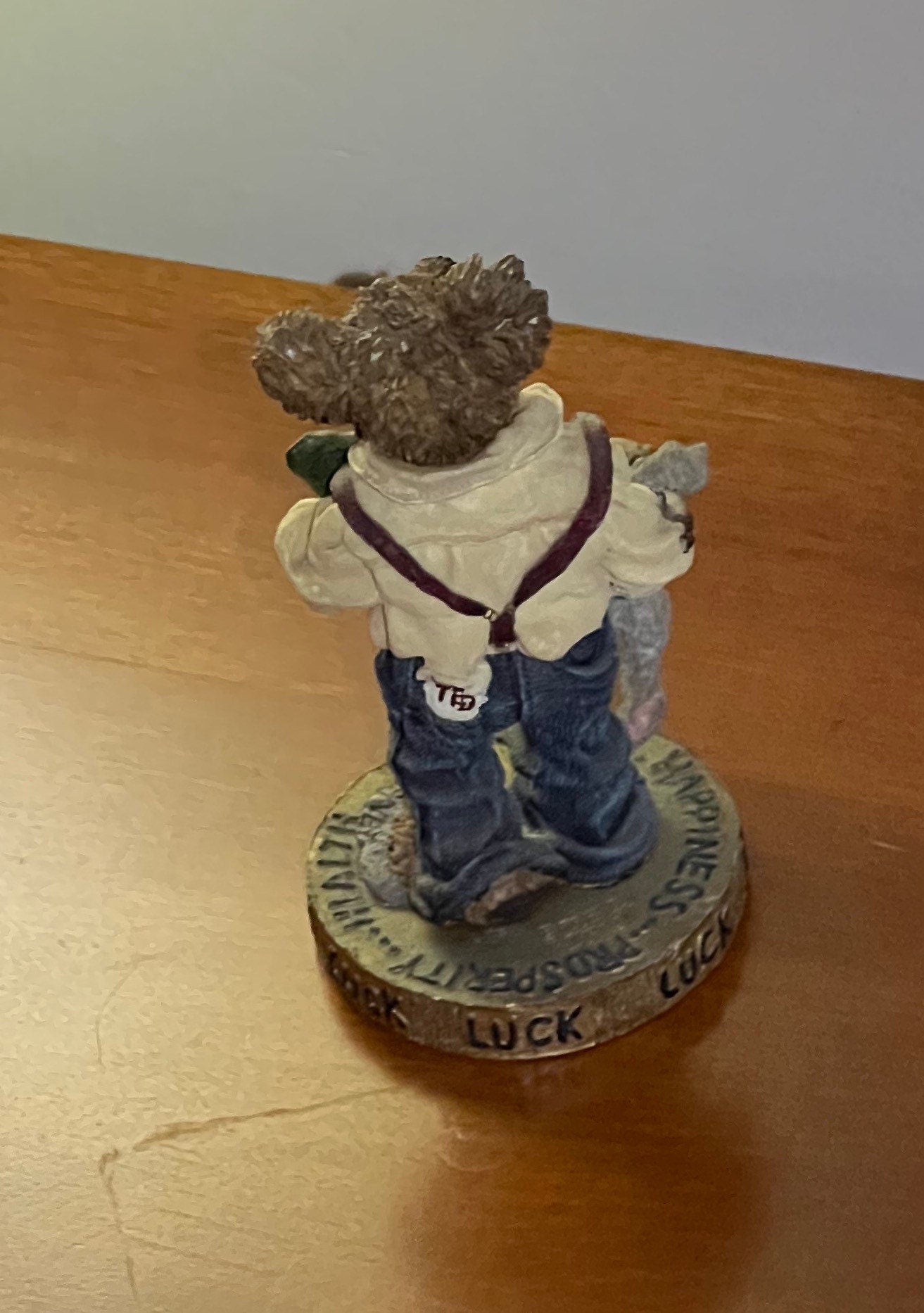 Vintage Boyds Bears & Friends Chance O’ Sullivan Feelin’ Lucky Bearstone Collection Lover Antiques and Vintage