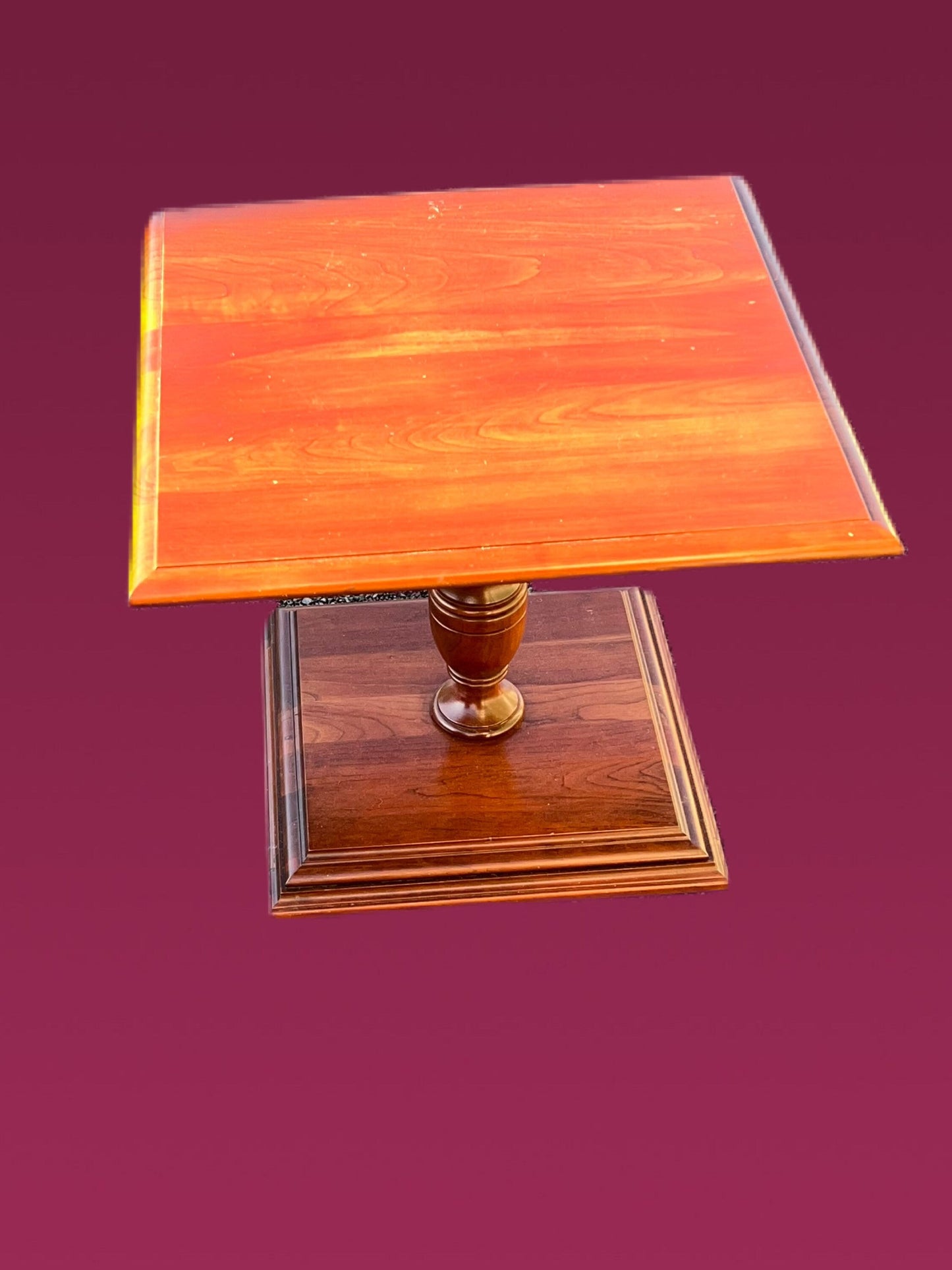 Vintage Mid Century Modern End Tables low table side table night stand stands furniture Lover Antiques and Vintage