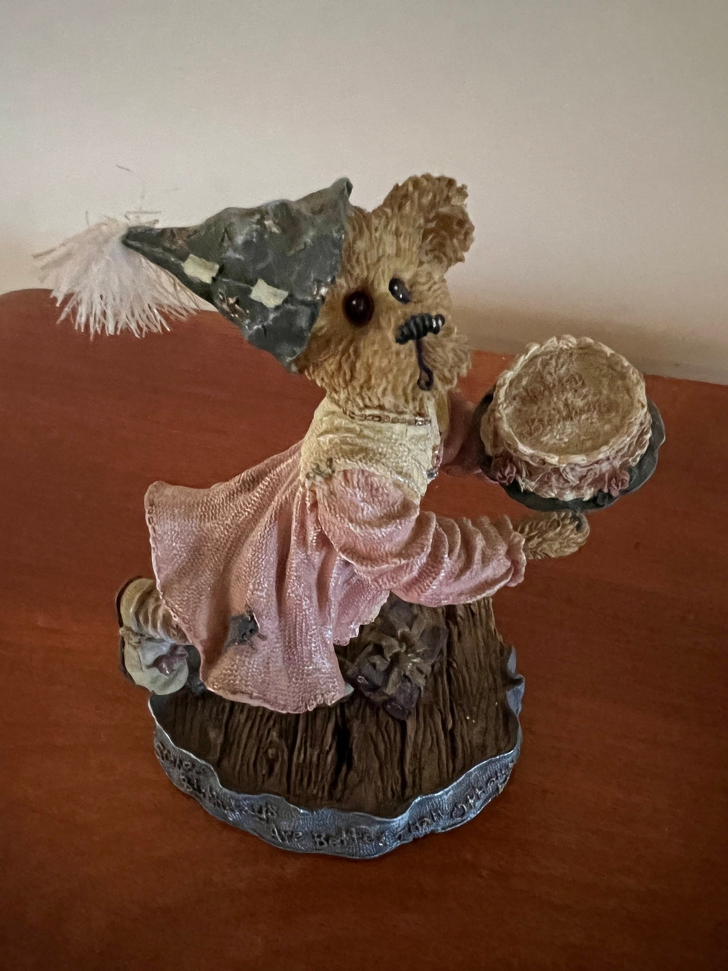 Boyds Bears & Friends Katie B. Howold Not Tellin’ No. 228362 The Bearstone Collection