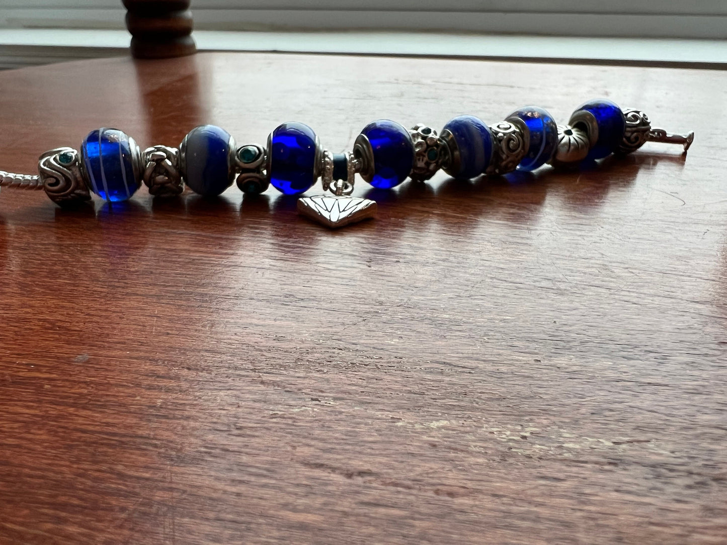 Charm bracelet Willabee and Ward jewelry Sky Blue Cloud Charms love Valentine’s Day Gift beads