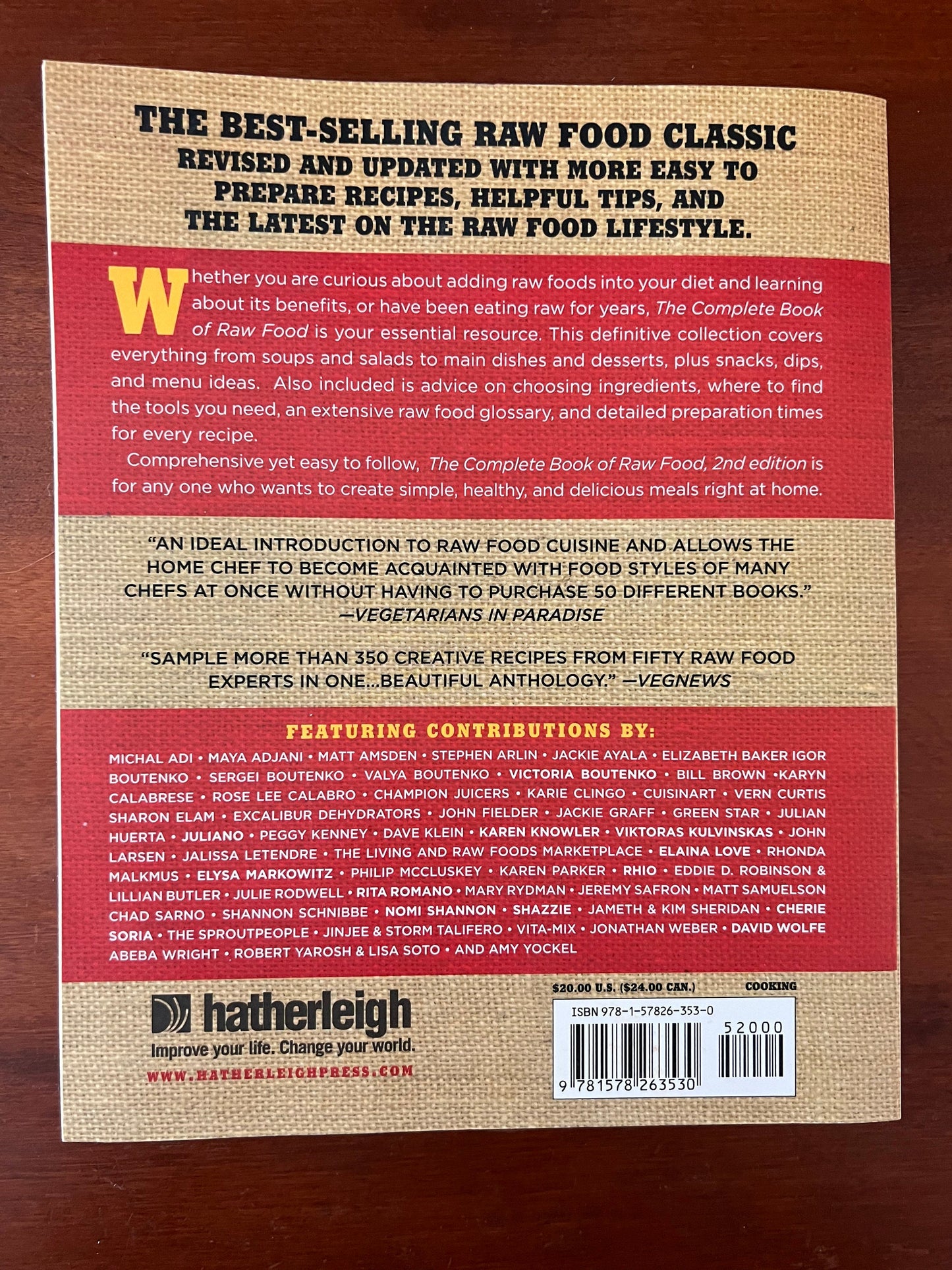 The Complete Book of Raw Food Guide by Julie Roswell