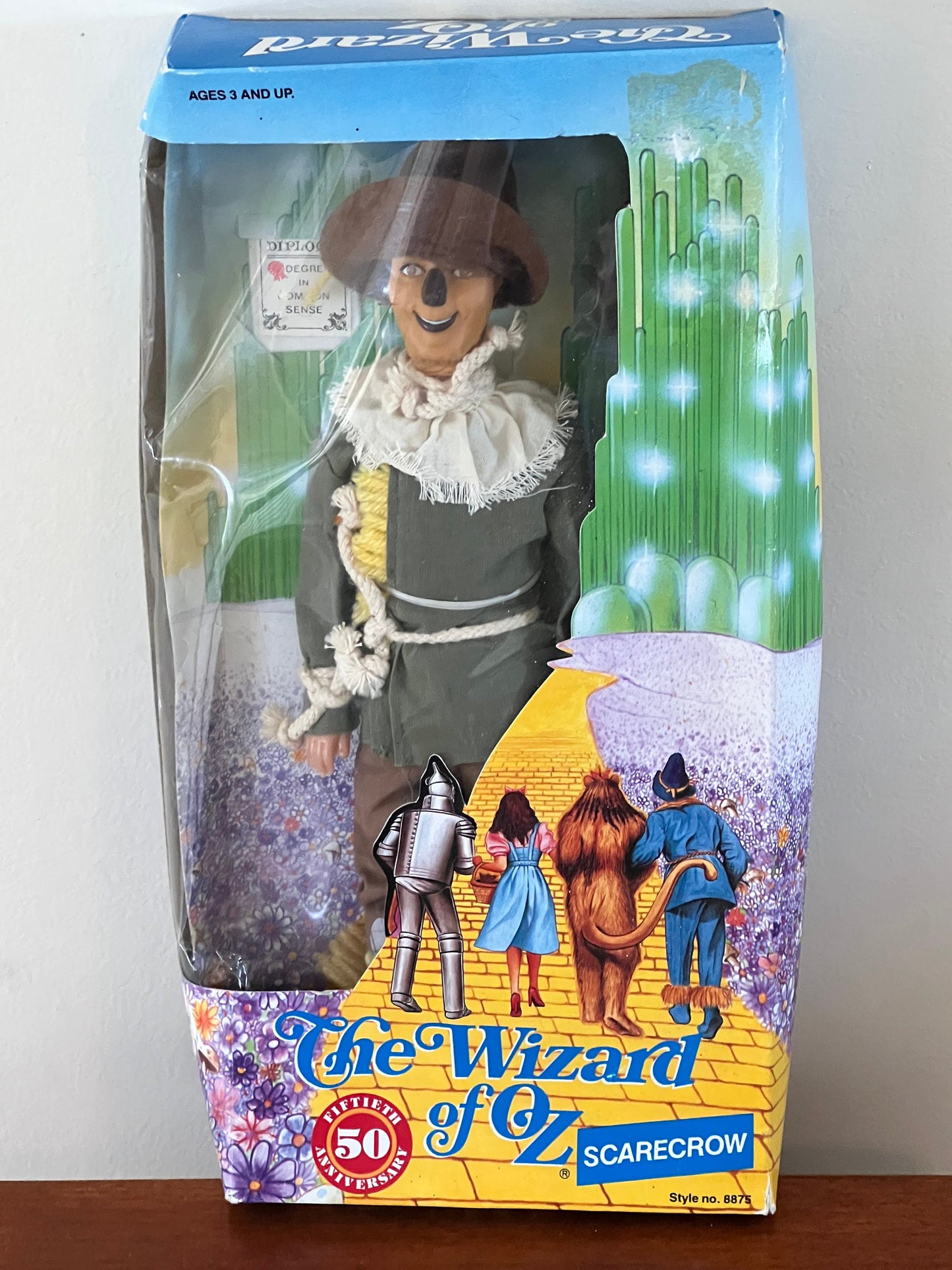 Vintage Scarecrow from The Wizard of Oz 50th Anniversary Dolls Scare Crow Doll