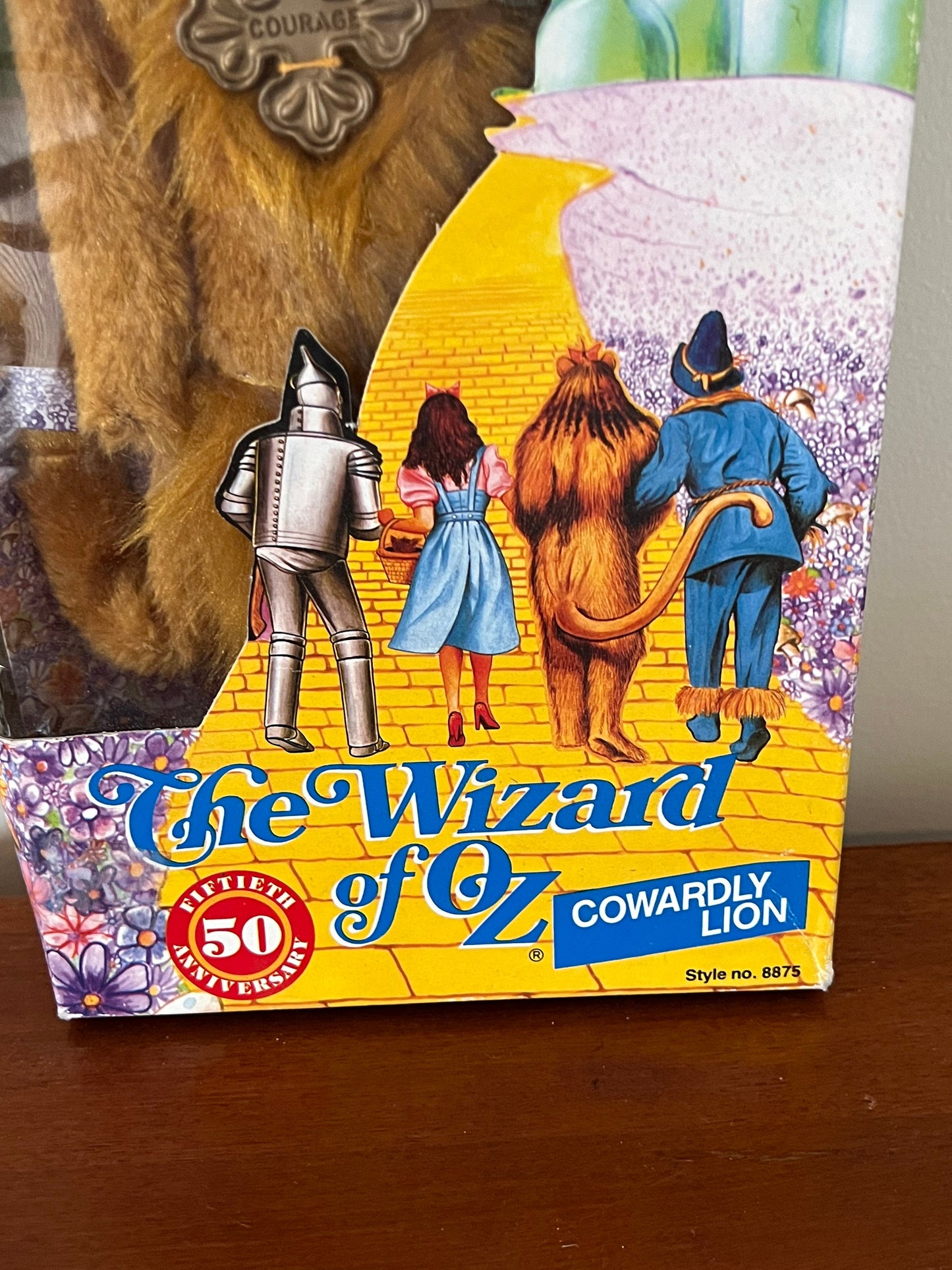 Vintage Cowardly Lion from The Wizard of Oz 50th Anniversary Dolls Coward Lions Doll Lover Antiques and Vintage