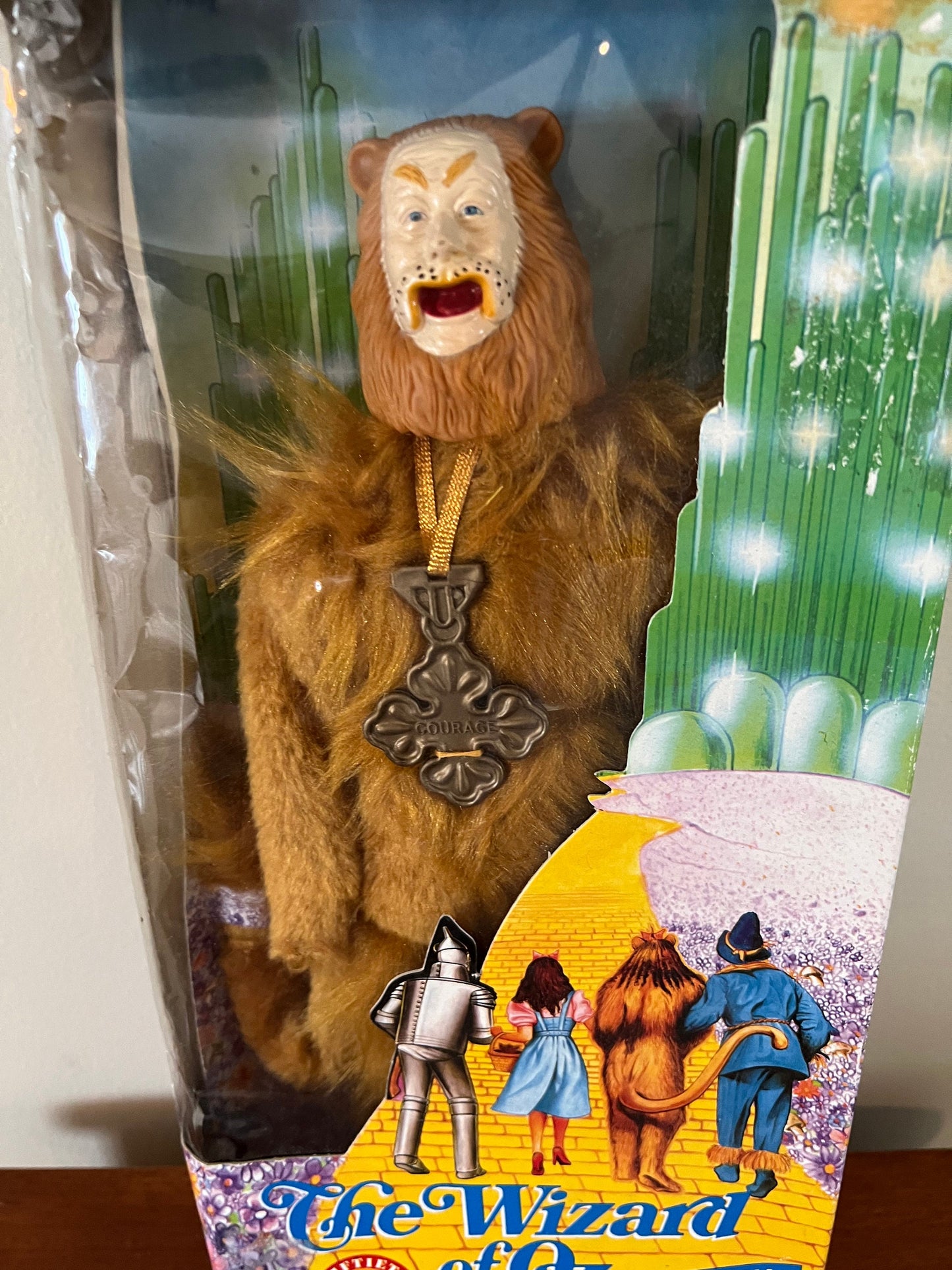 Vintage Cowardly Lion from The Wizard of Oz 50th Anniversary Dolls Coward Lions Doll Lover Antiques and Vintage