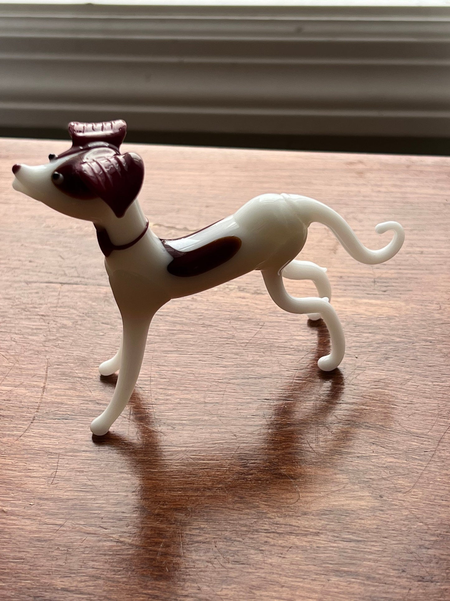 Vintage Glass Animal Collection of 5 Miniatures Minis Amber Glass dogs and cats art collectibles a great gift cat dog figurines