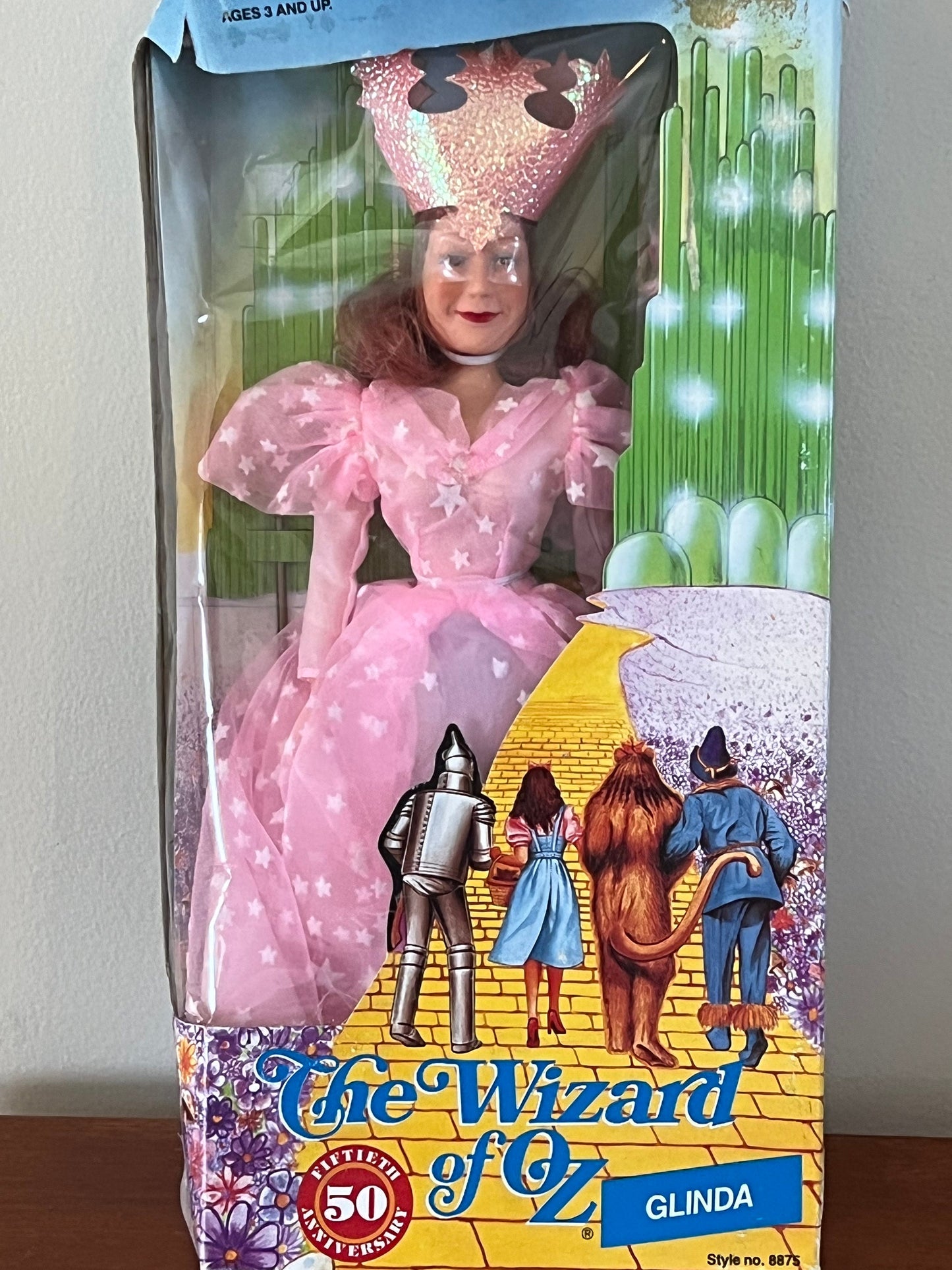 Vintage Glinda the Good Witch Doll From The Wizard of Oz 50th Anniversary Dolls Wicked Witch Doll Lover Antiques and Vintage