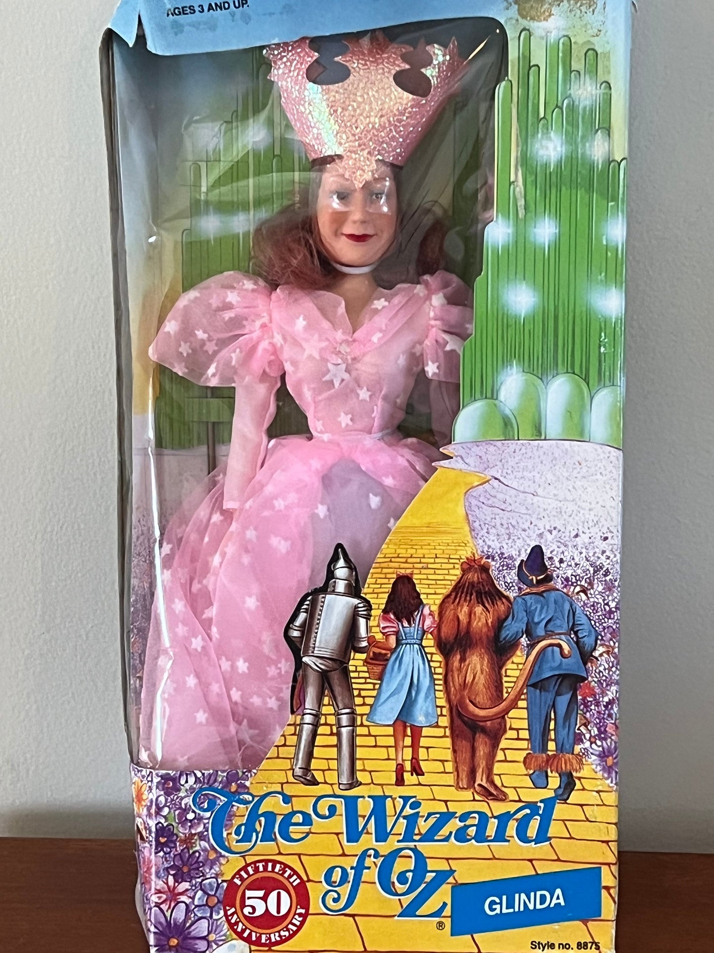 Vintage Glinda the Good Witch Doll From The Wizard of Oz 50th Anniversary Dolls Wicked Witch Doll Lover Antiques and Vintage