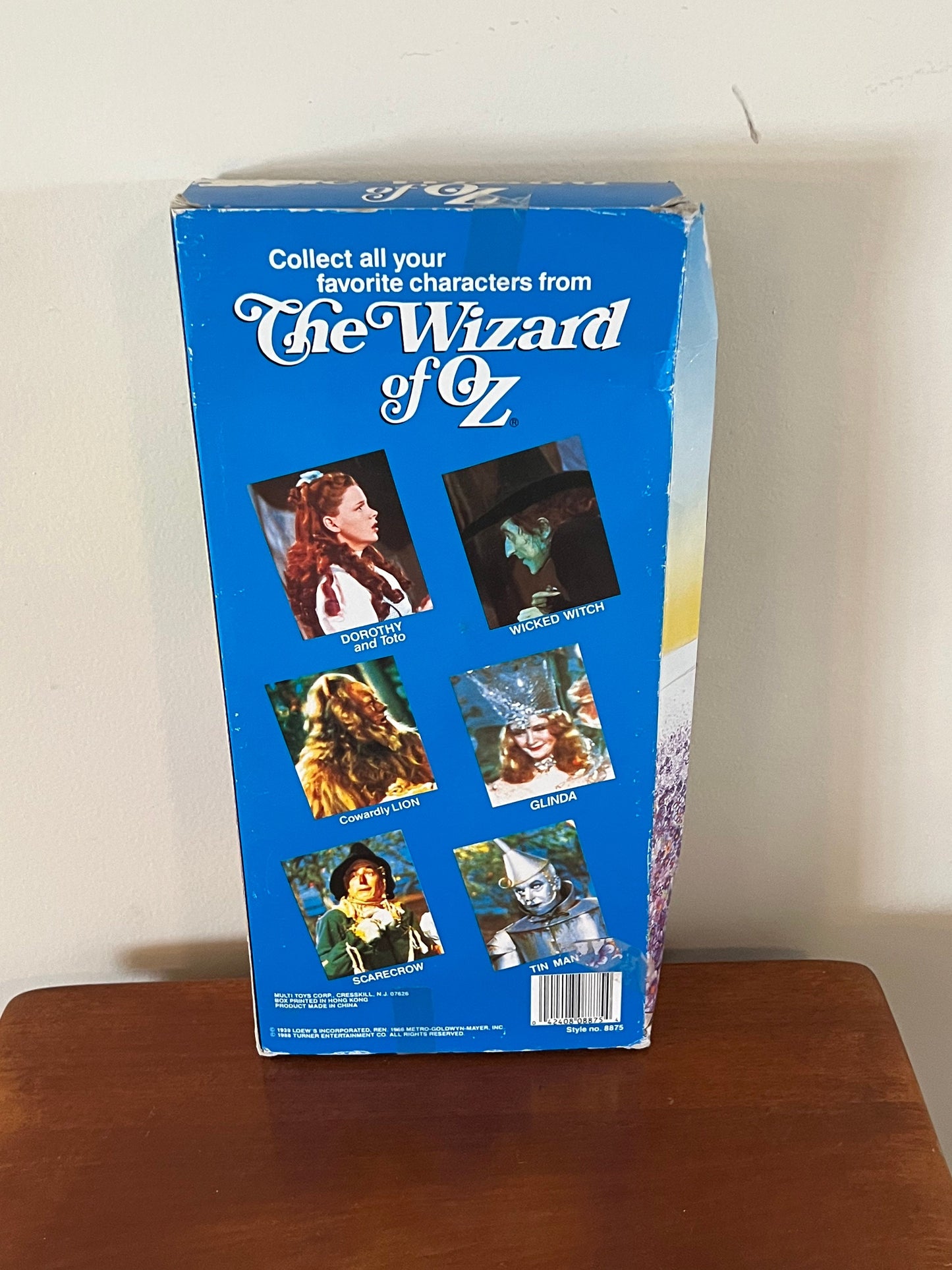 Vintage Cowardly Lion from The Wizard of Oz 50th Anniversary Dolls Coward Lions Doll Lover Antiques and Vintage