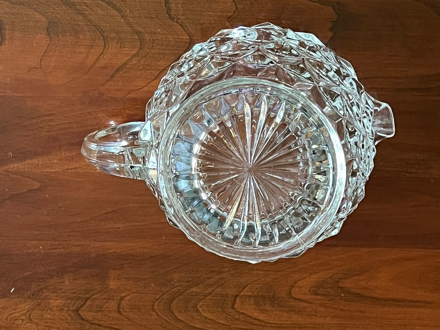 Vintage Fostoria American Pattern Pitcher 1950s Fostoria Pitcher Crystal Glass Art, Lover Antiques and Vintage