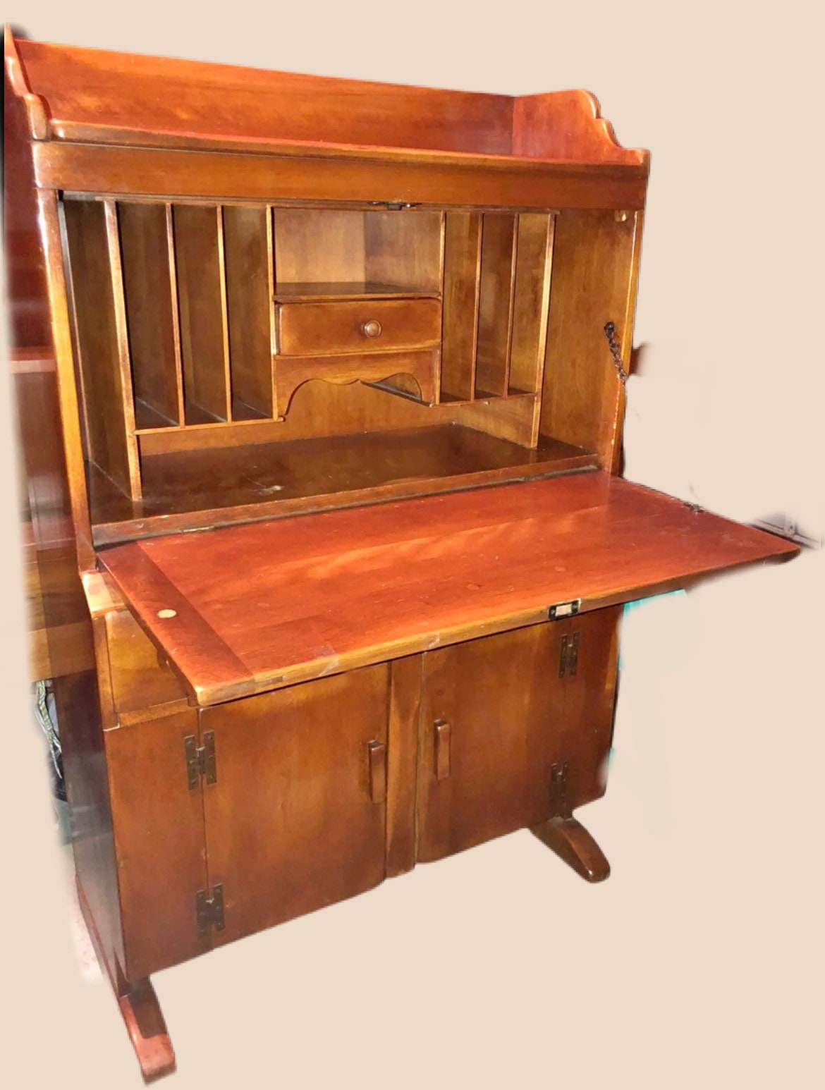 Vintage Cushman Colonial Creations Modesk No. 6012 Modern Desk by Herman de Vries 1936 furniture