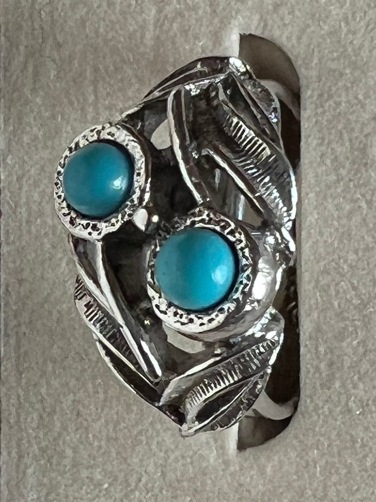 Vintage Sarah Coventry Turquoise Ring, Adjustable Turquoise Ring, Vintage Jewely, Lover Antiques and Vintage