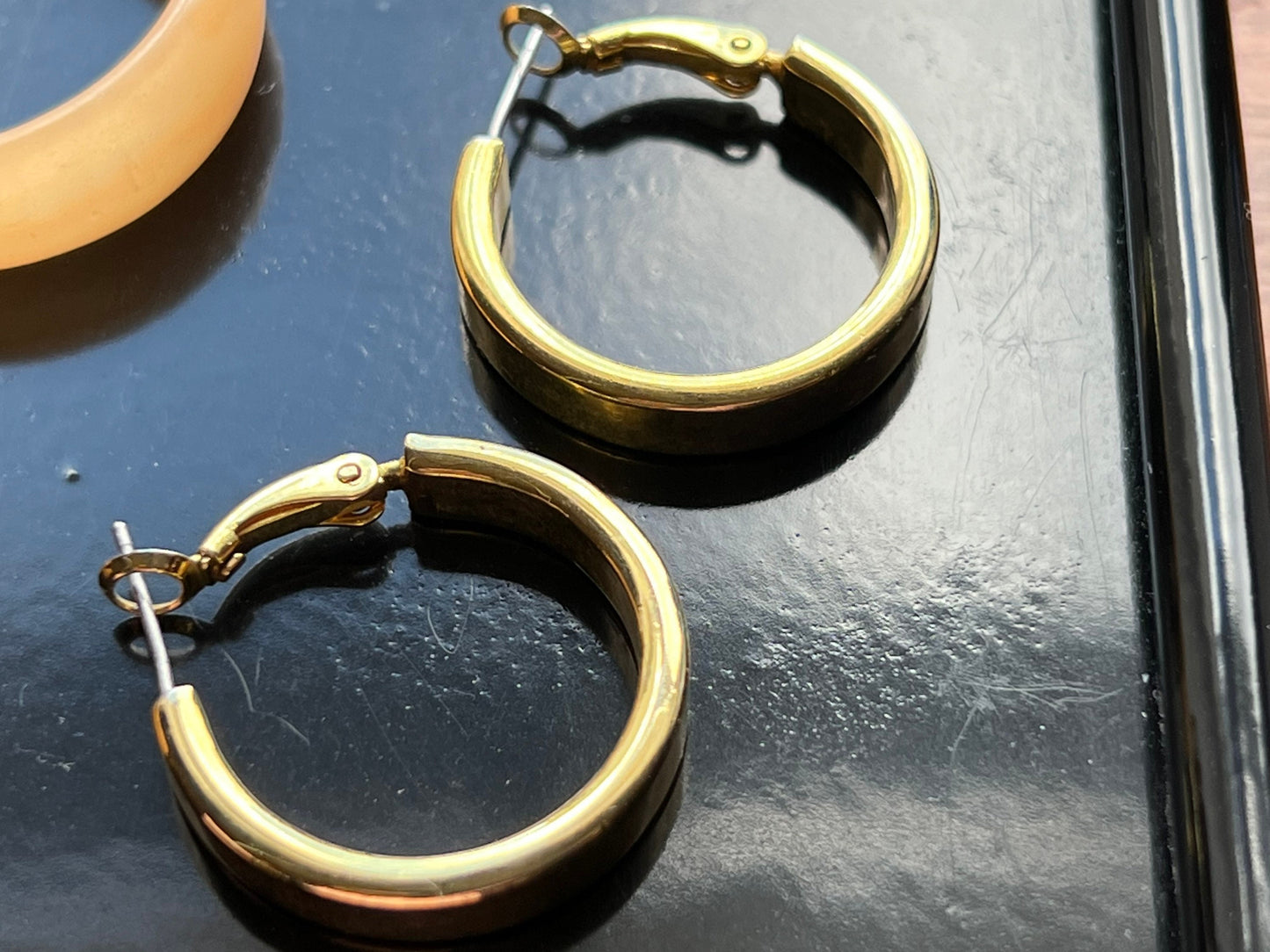 Vintage Hoop Earring Collection Set of 7 Pairs of Earrings Lover Antiques Vintage