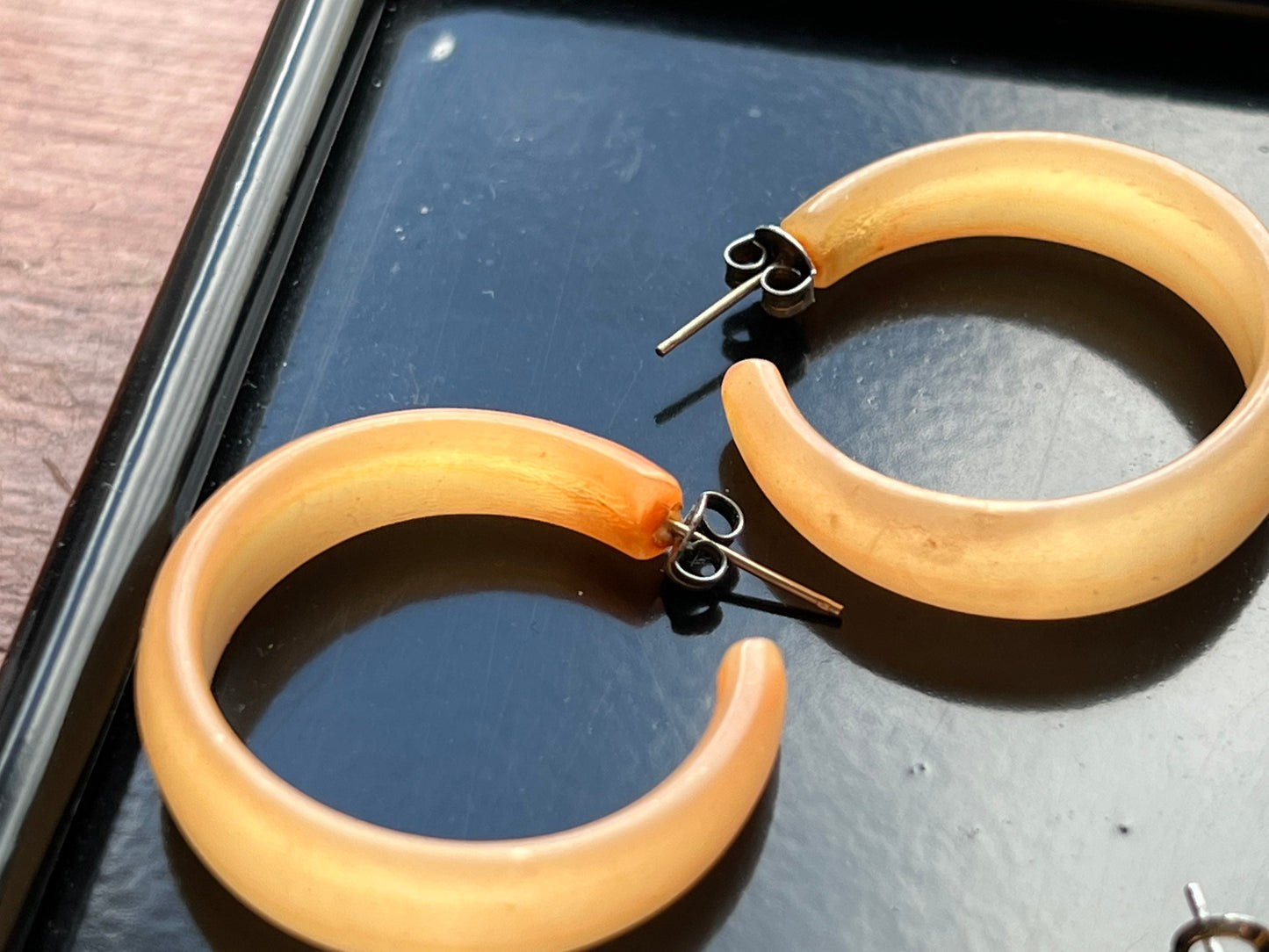 Vintage Hoop Earring Collection Set of 7 Pairs of Earrings Lover Antiques Vintage