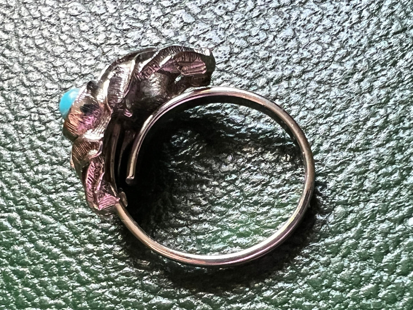 Vintage Sarah Coventry Turquoise Ring, Adjustable Turquoise Ring, Vintage Jewely, Lover Antiques and Vintage