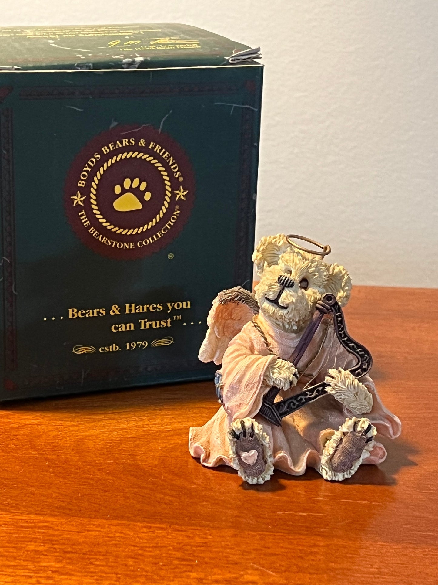Boyds Bears Muriel Angelmuse Love’s Sweet Melody The Bearstone Collection Boyds Bears & Friends