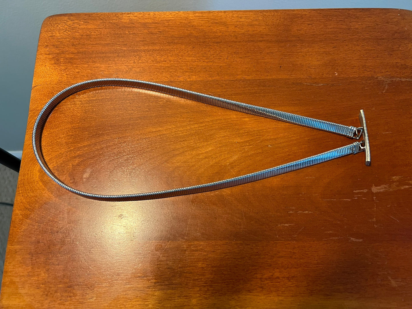 Vintage Anne Klein for Accessocraft silver metal belt jewelry belts Lover Antiques and Vintage