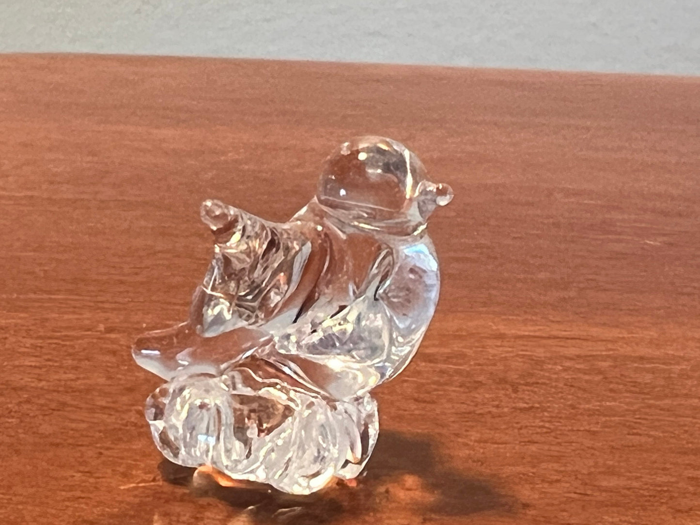 Vintage Tiny Glass Bird 3/4” tall Art glass birds glass art collectibles Lover Antiques and Vintage