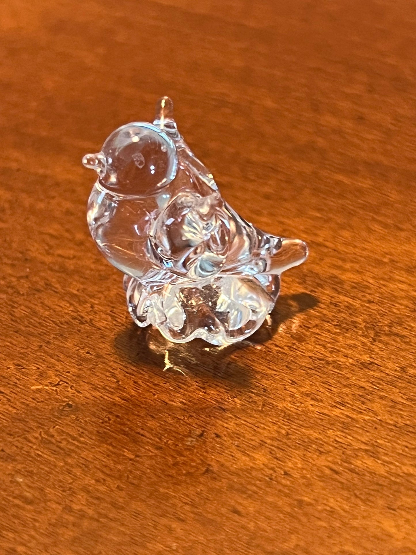 Vintage Tiny Glass Bird 3/4” tall Art glass birds glass art collectibles Lover Antiques and Vintage