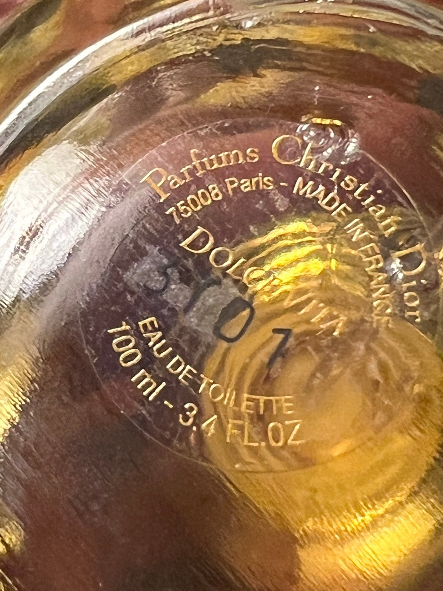 Parfums Christian Dior Dolce Vita Eau de Toilette 3.4oz - 100ml batch #3T01 Made in France perfume cologne fragrance