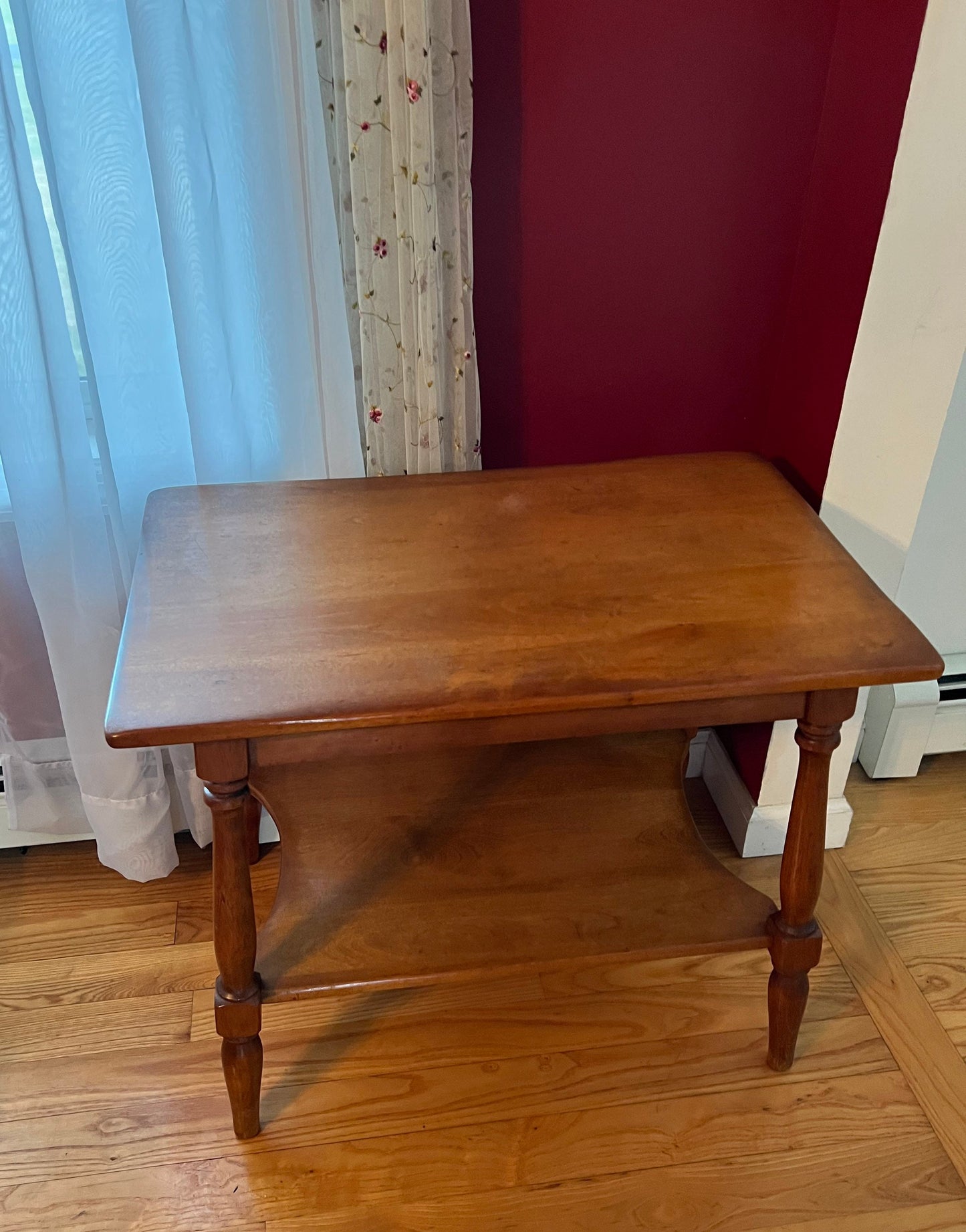 Cushman Fairfield End Table No. 5706 Mid Century Modern Wood Night Stand