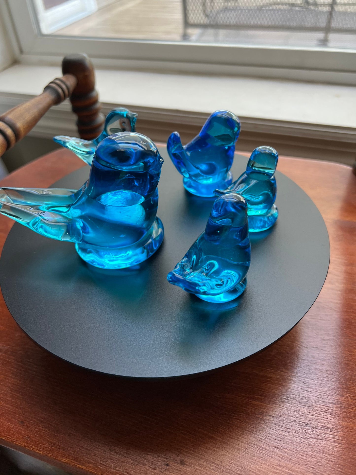 Vintage Bluebirds of Happiness signed by Leo Ward and Ron Ray Family Collection of 5 various sizes