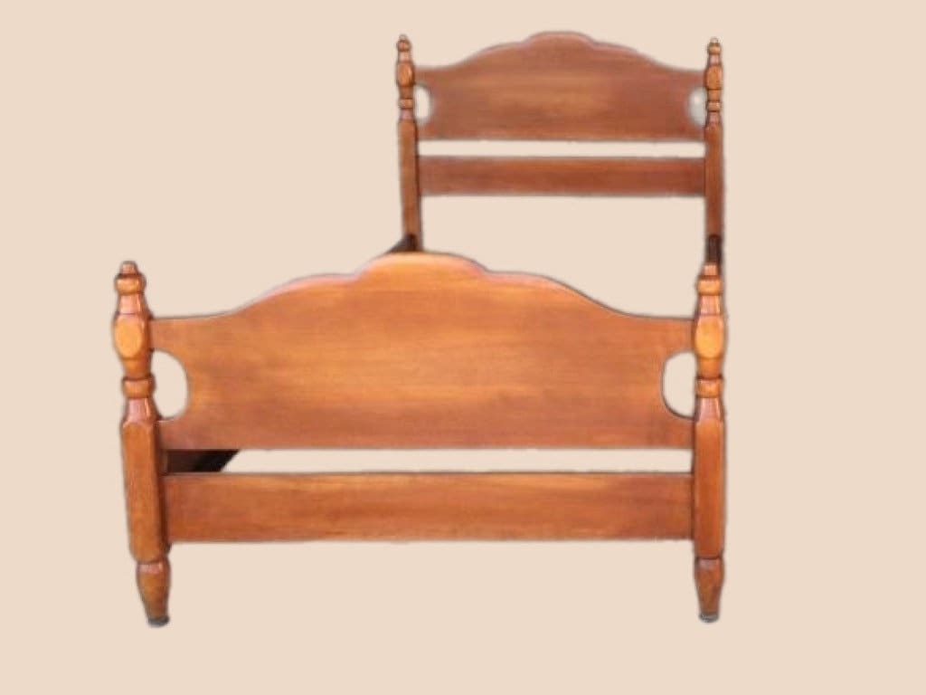 Cushman Colonial Creations Brandywine Manor Table No. 7030, Cushman Rustic Table, Double Trestle Table, Mid Century Table, Lover Antiques
