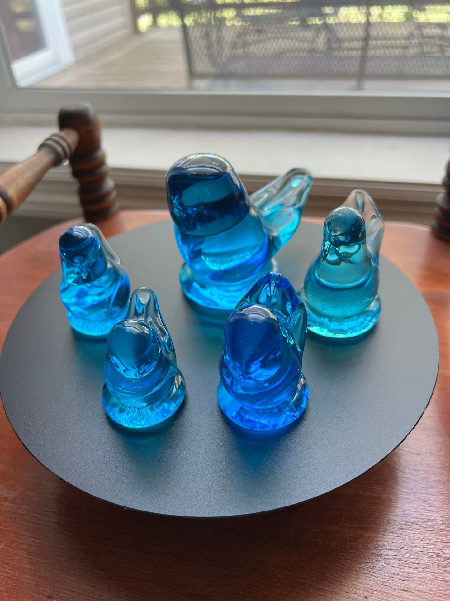 Vintage Bluebirds of Happiness signed by Leo Ward and Ron Ray Family Collection of 5 various sizes