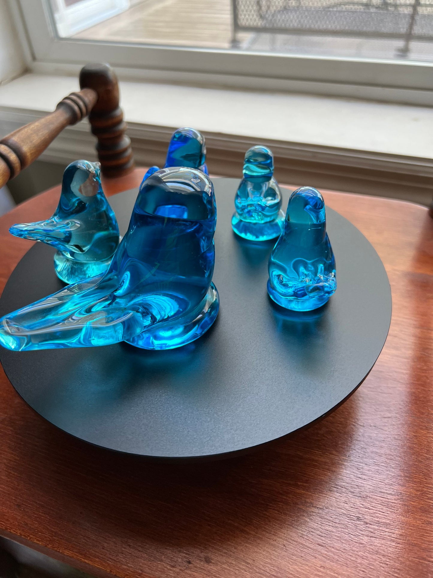 Vintage Bluebirds of Happiness signed by Leo Ward and Ron Ray Family Collection of 5 various sizes
